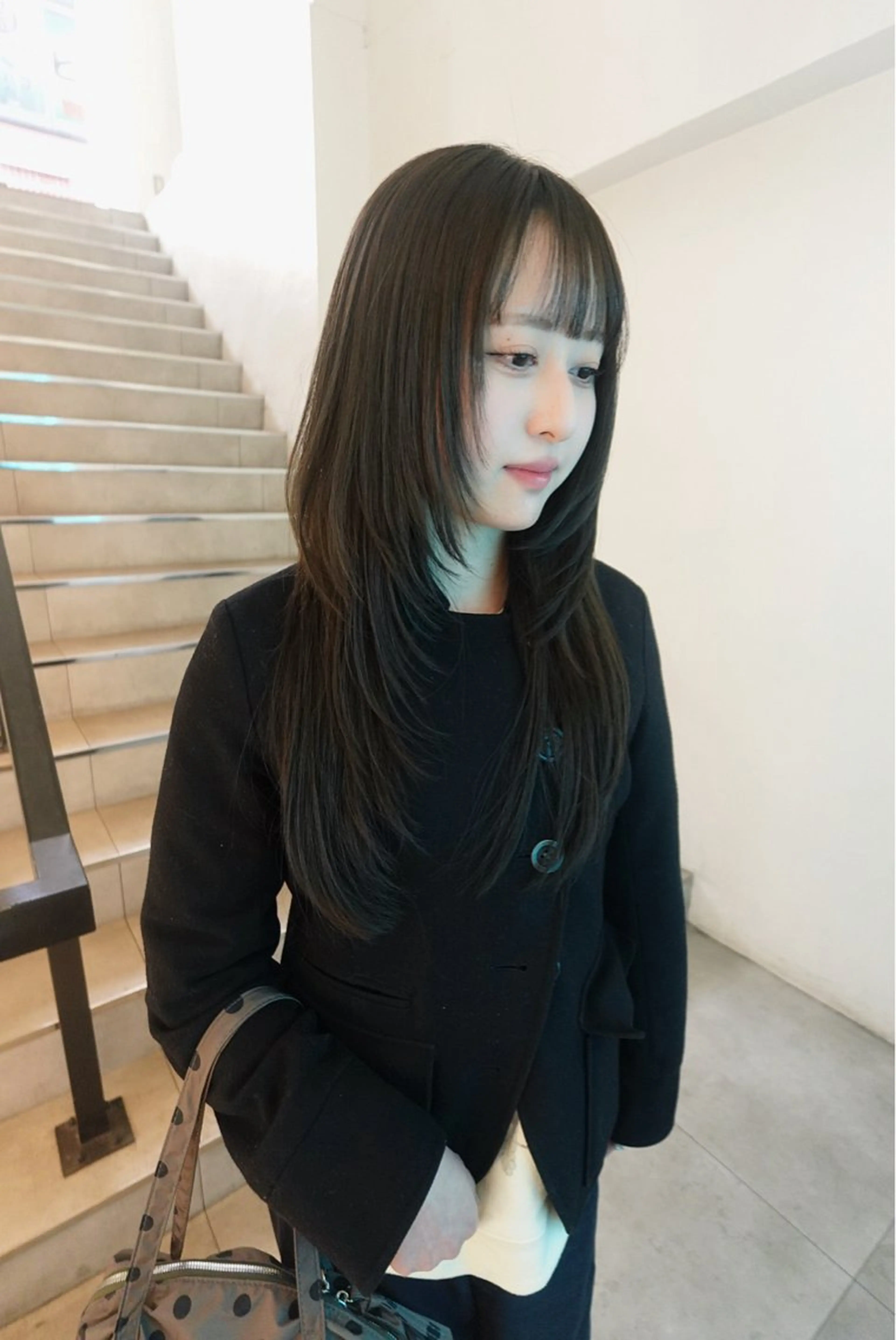 カラー カット ヘアカラー デザイン/ハッシュ レイヤー/senaのヘアスタイル