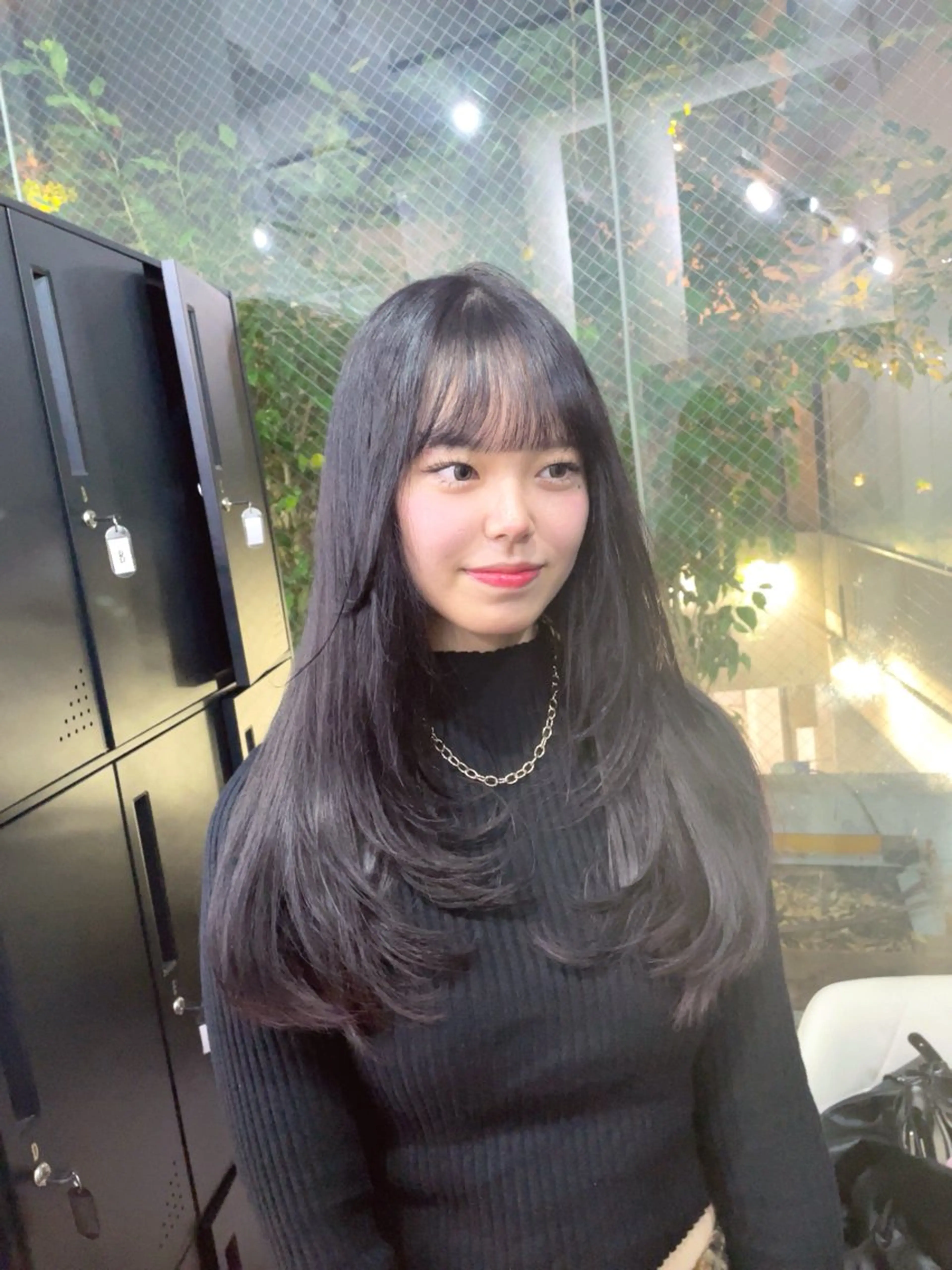 ロング レイヤーカット カット 🩵ハイトーン/ レイヤーYUZU🩵のヘアスタイル