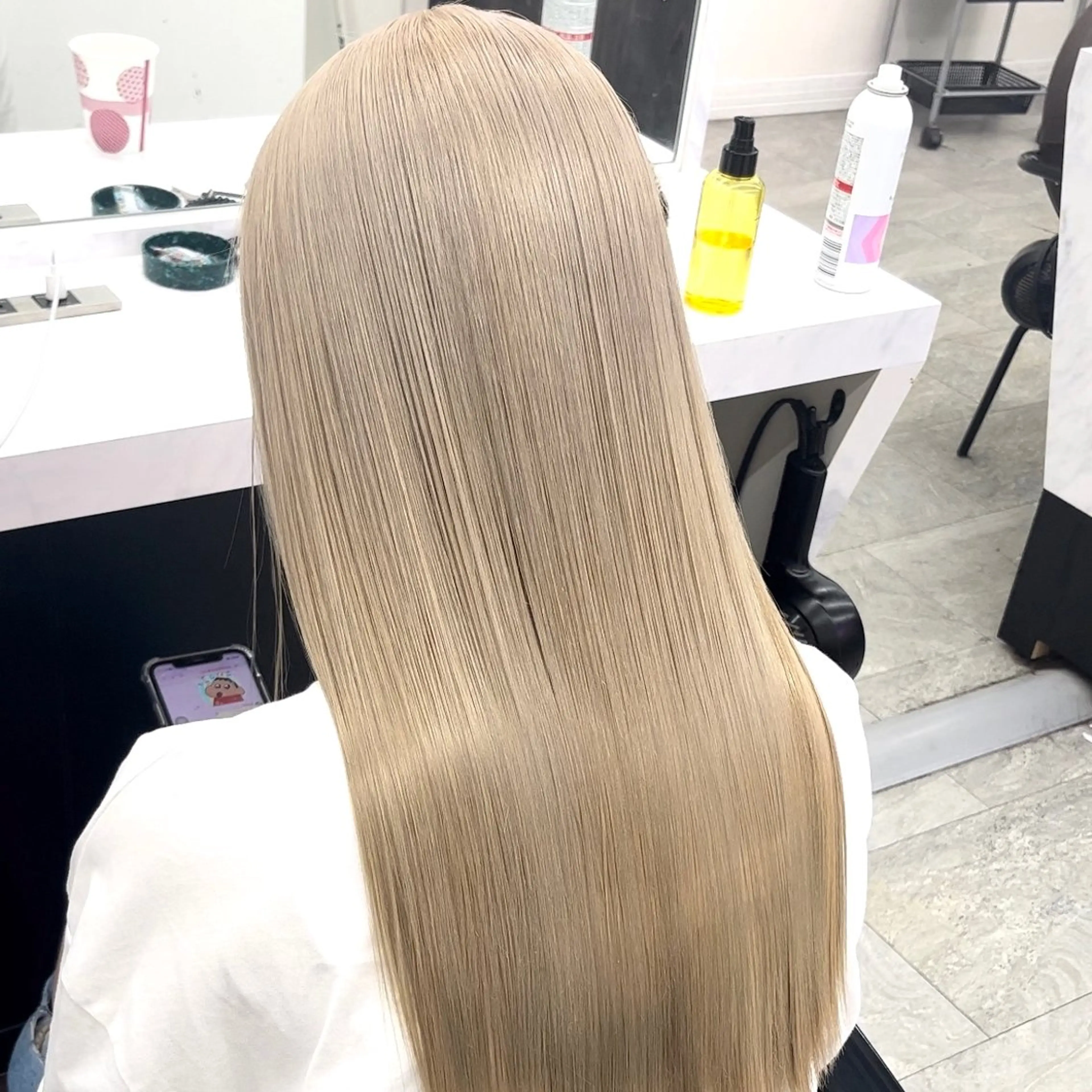 カラー カット トリートメント 渋谷🎨ブリーチ特化 ×エクステ🎨レンのヘアスタイル