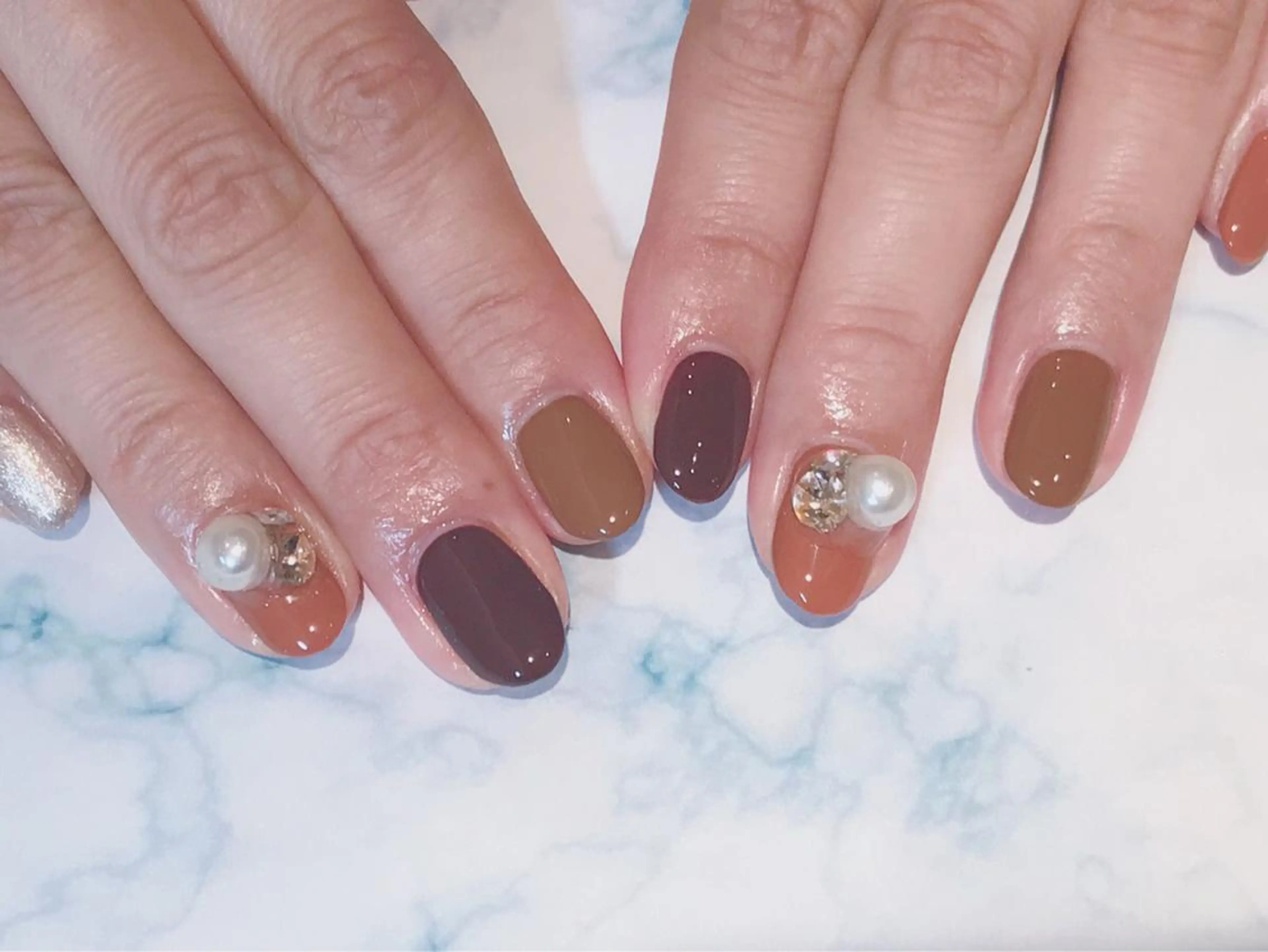 ネイル ハンドネイル LUKE所属・もとまつ さちこのネイルデザイン