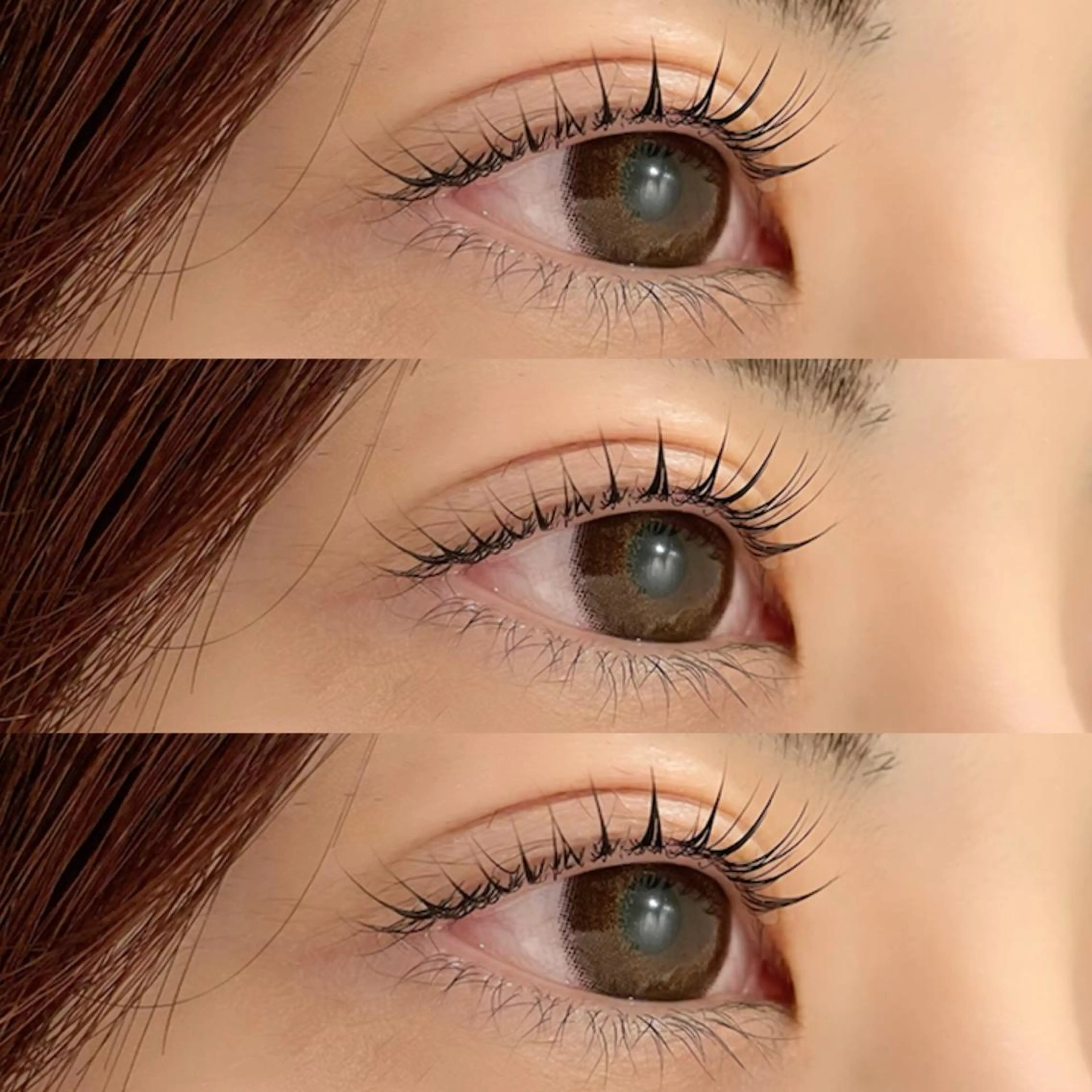 マツエク・マツパ フラットラッシュ ナチュラル パリジェンヌラッシュリフト まつげパーマ 一重×まつ毛パーマ マツパ 💕丸島 夏名🐰🍀のマツエク・マツパデザイン