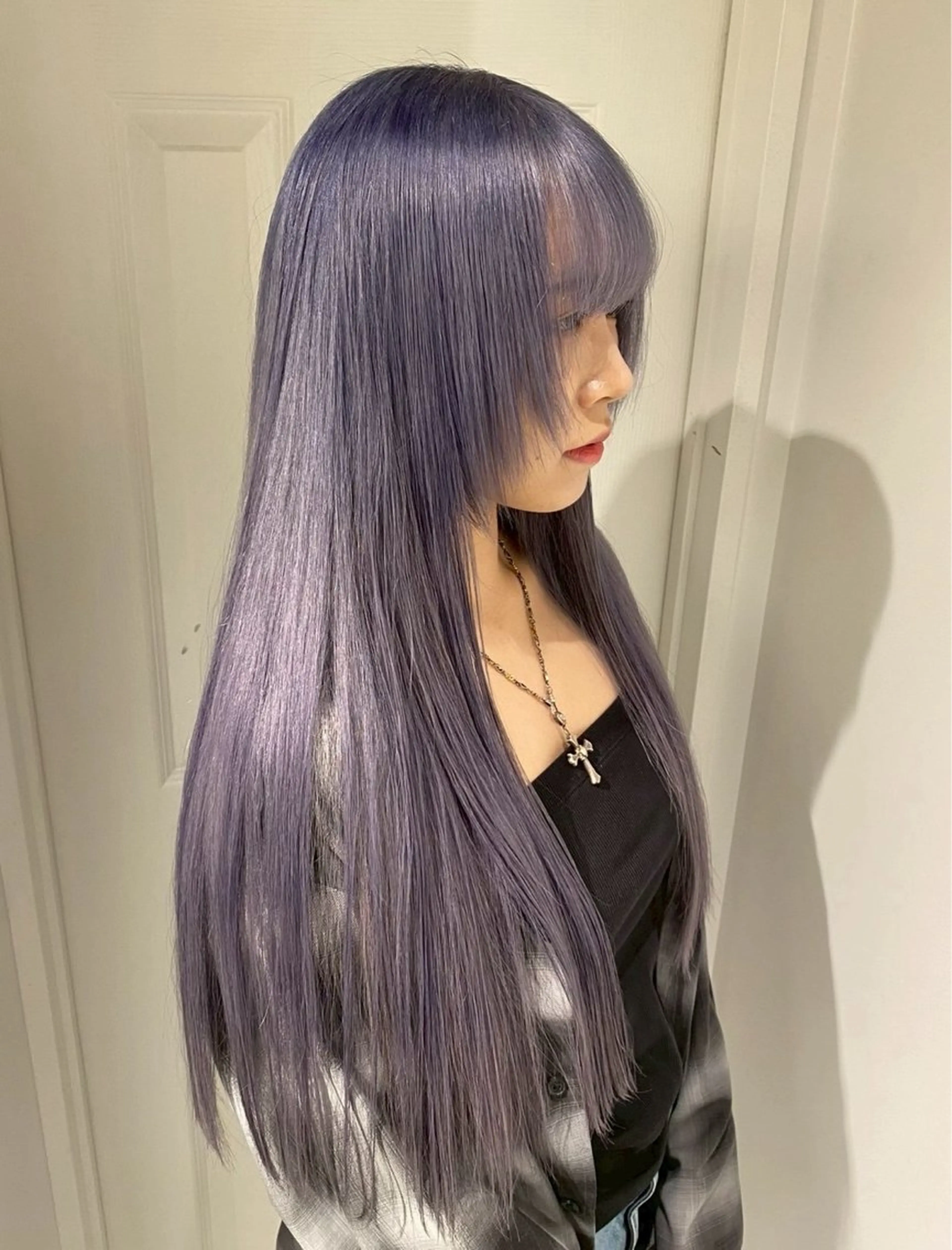 カラー ブリーチ ケアブリーチ デザインカラー ダブルカラー イヤリングカラー 酸性ストレート /ハイトーン/つばさのヘアスタイル