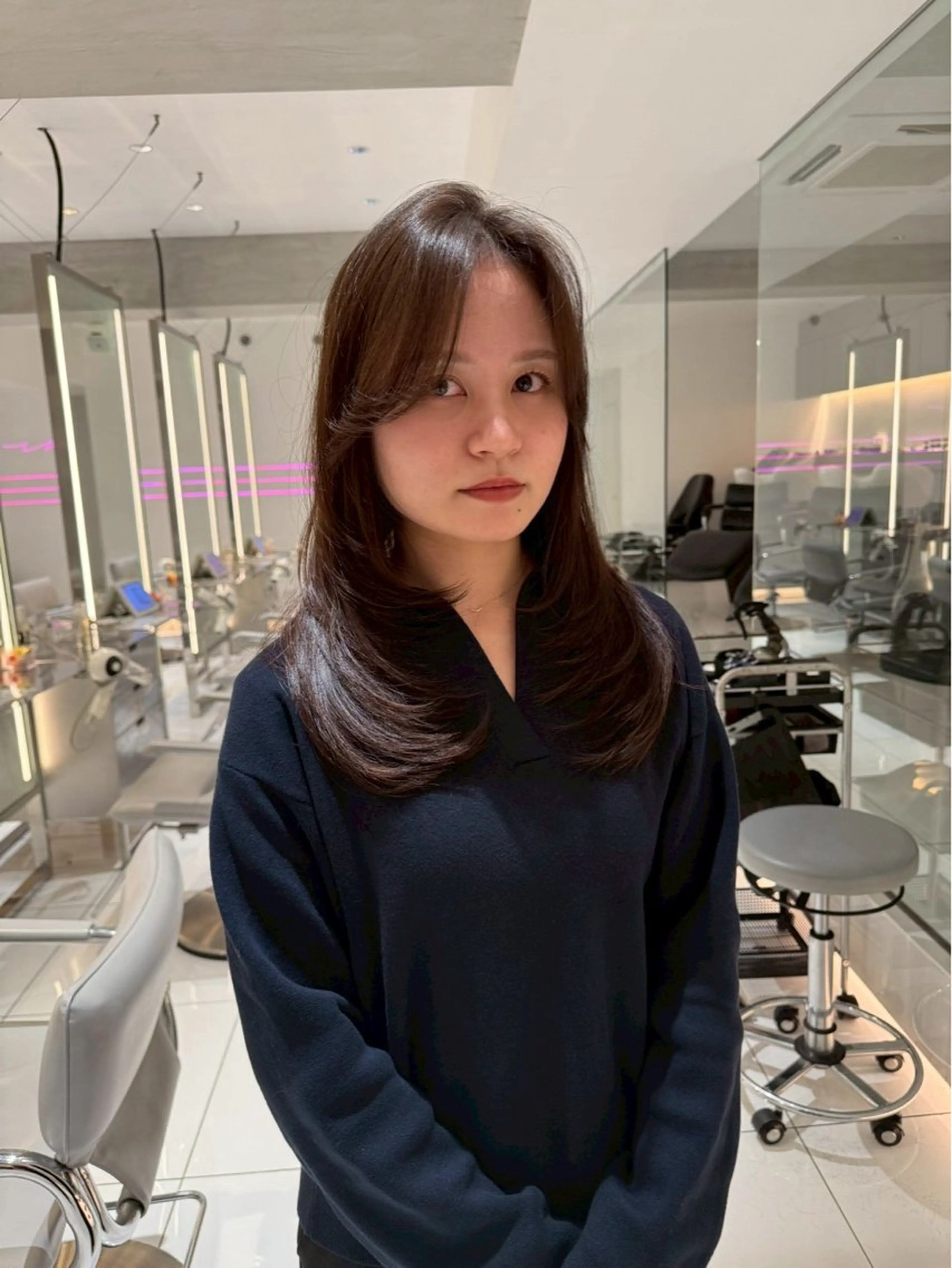 ロング レイヤーカット NEWTON 🌟カットモデル募集のヘアスタイル