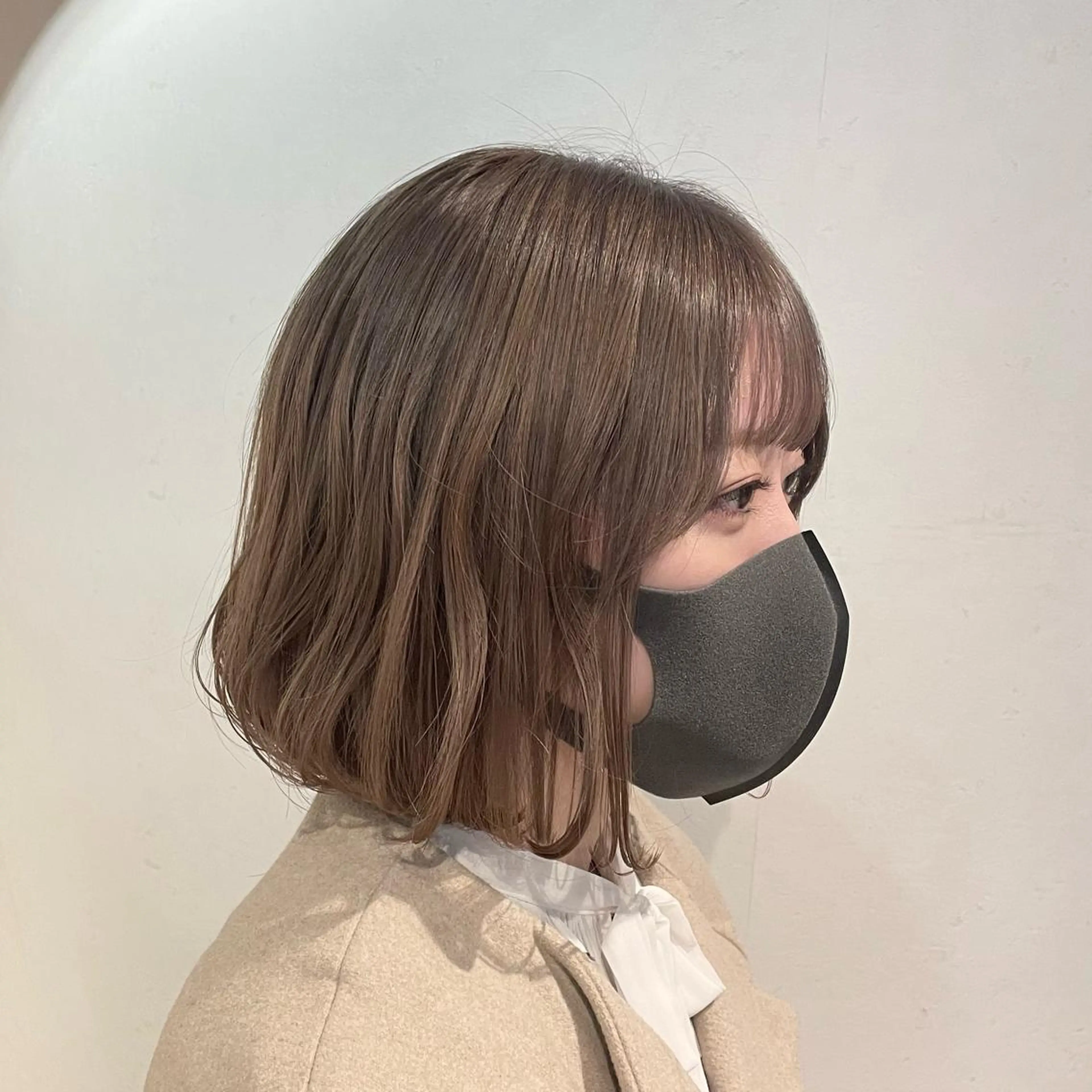 ショート カラー ボブ カット ヘアカラー トリートメント kitin  吉祥寺 山岸花のヘアスタイル