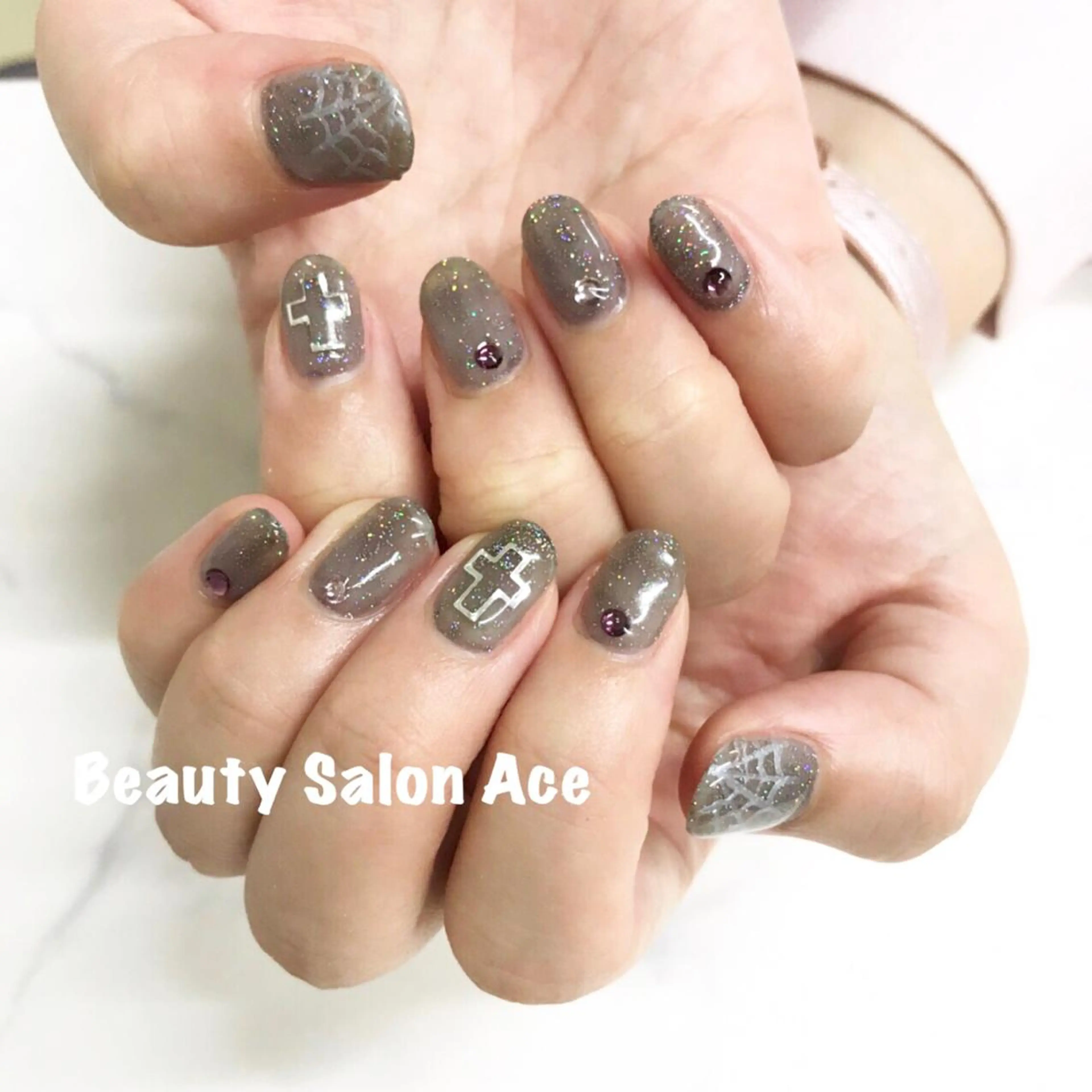 ネイル ハロウィン 池袋フィルイン Ace♡Nailのネイルデザイン