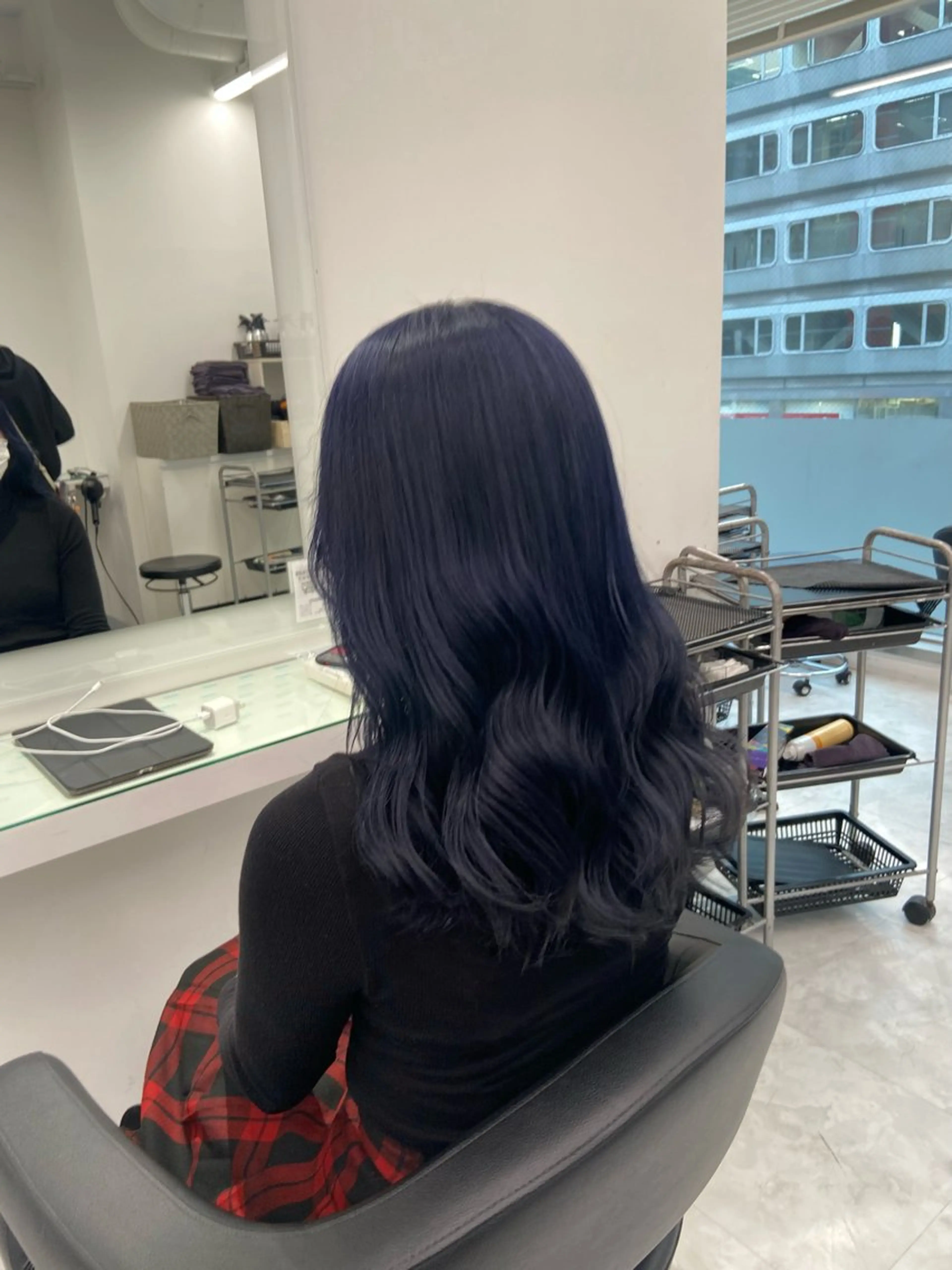 ロング カラー ケアカラー 大人上品ベージュ 🎀HARUNAのヘアスタイル
