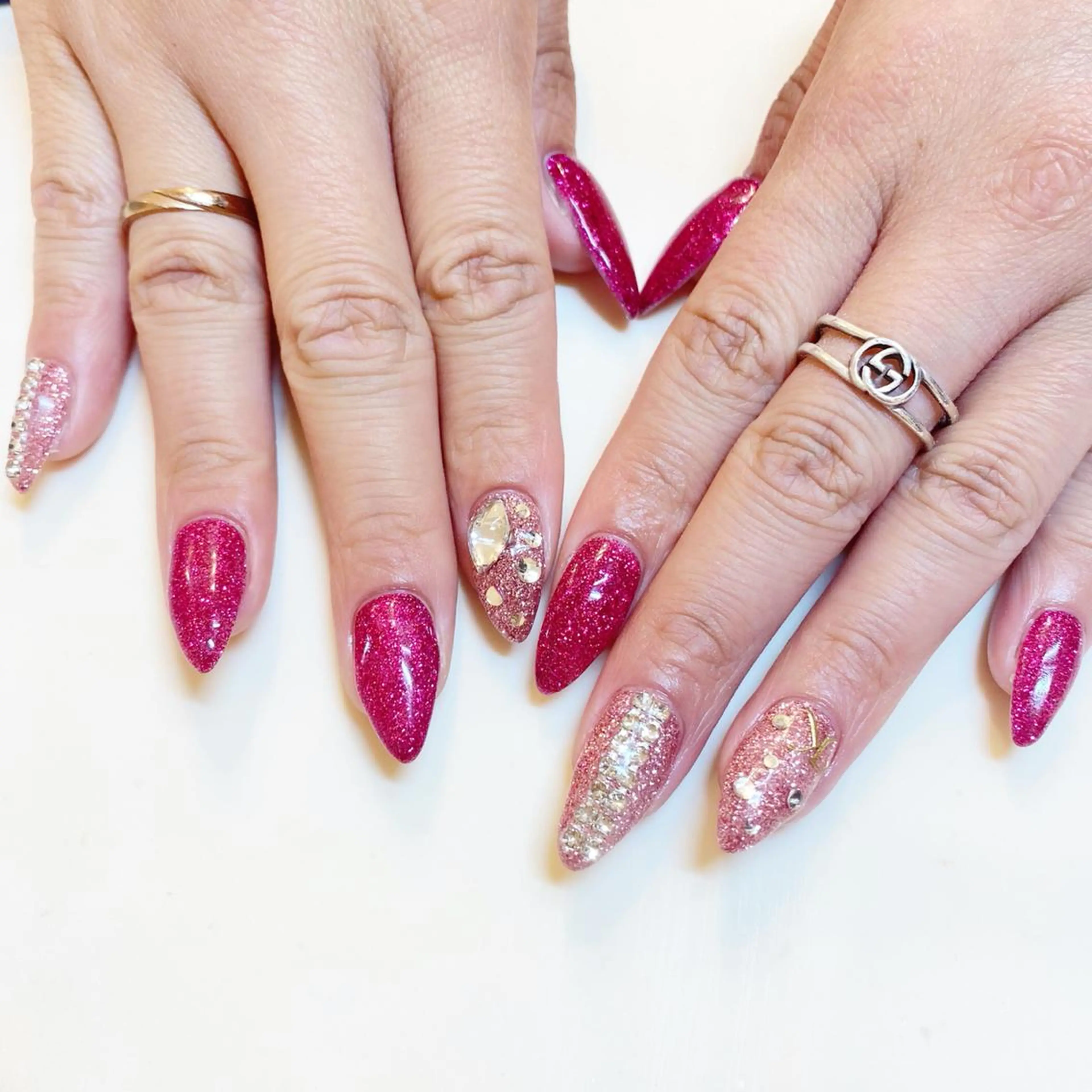 ネイル ハンドネイル 藤原 みゆのネイルデザイン