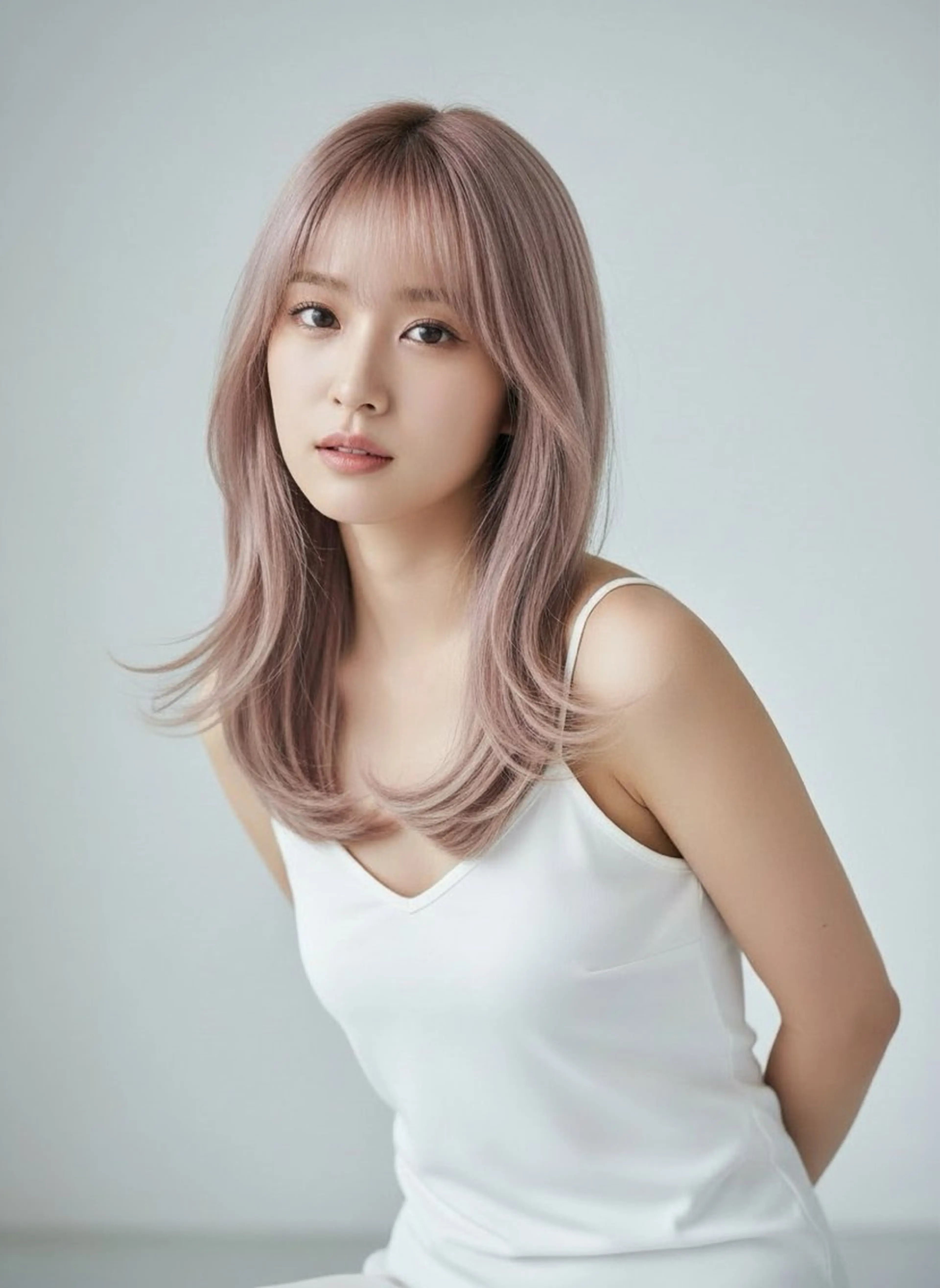 【ブリーチしたいけどダメージを抑えたい方へ】ケアブリーチ1回ダブルカラー+ダメージケアトリートメントの写真