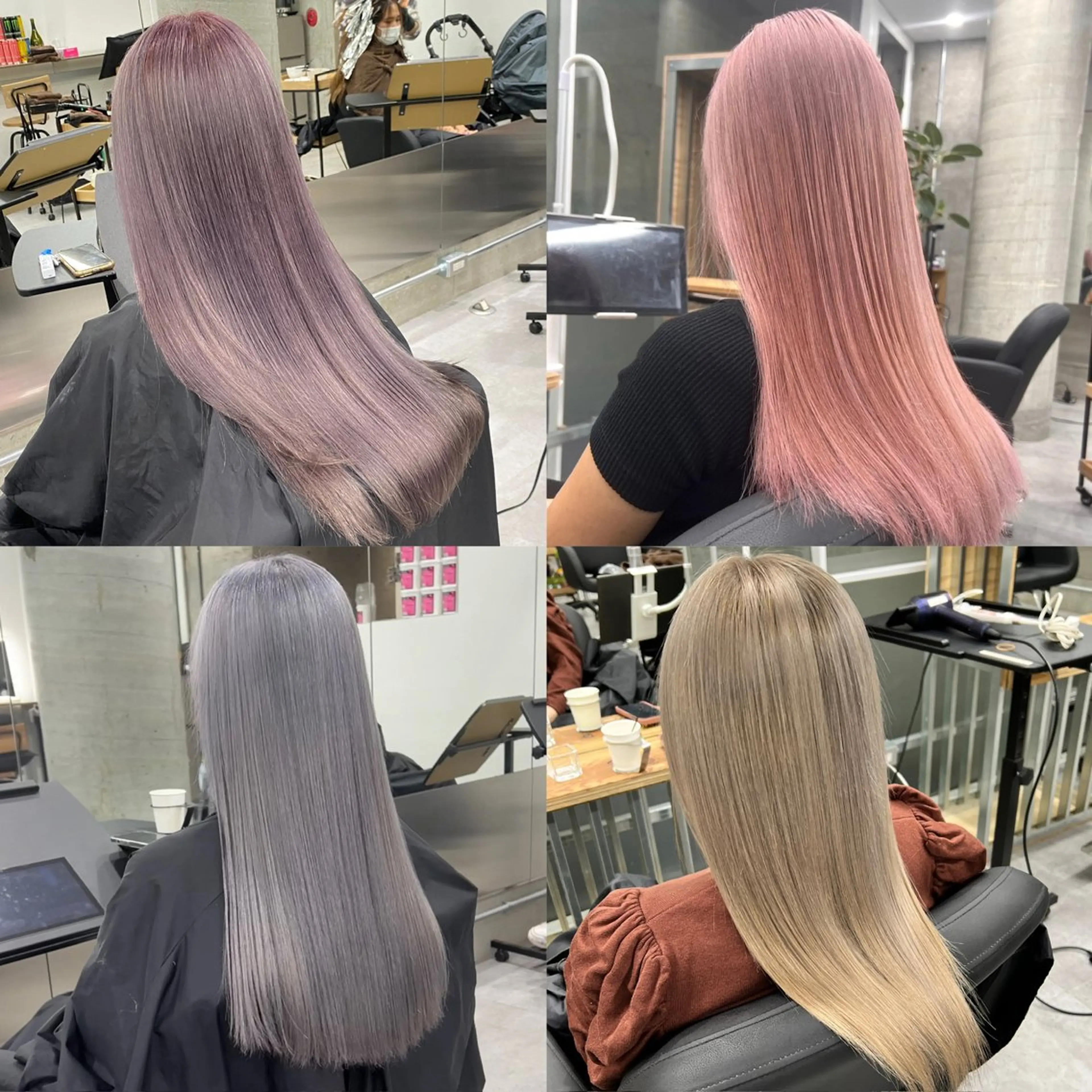 カラー バレイヤージュ ブリーチ ケアブリーチ ダブルカラー ハイライトカラー welring hair salonのヘアスタイル