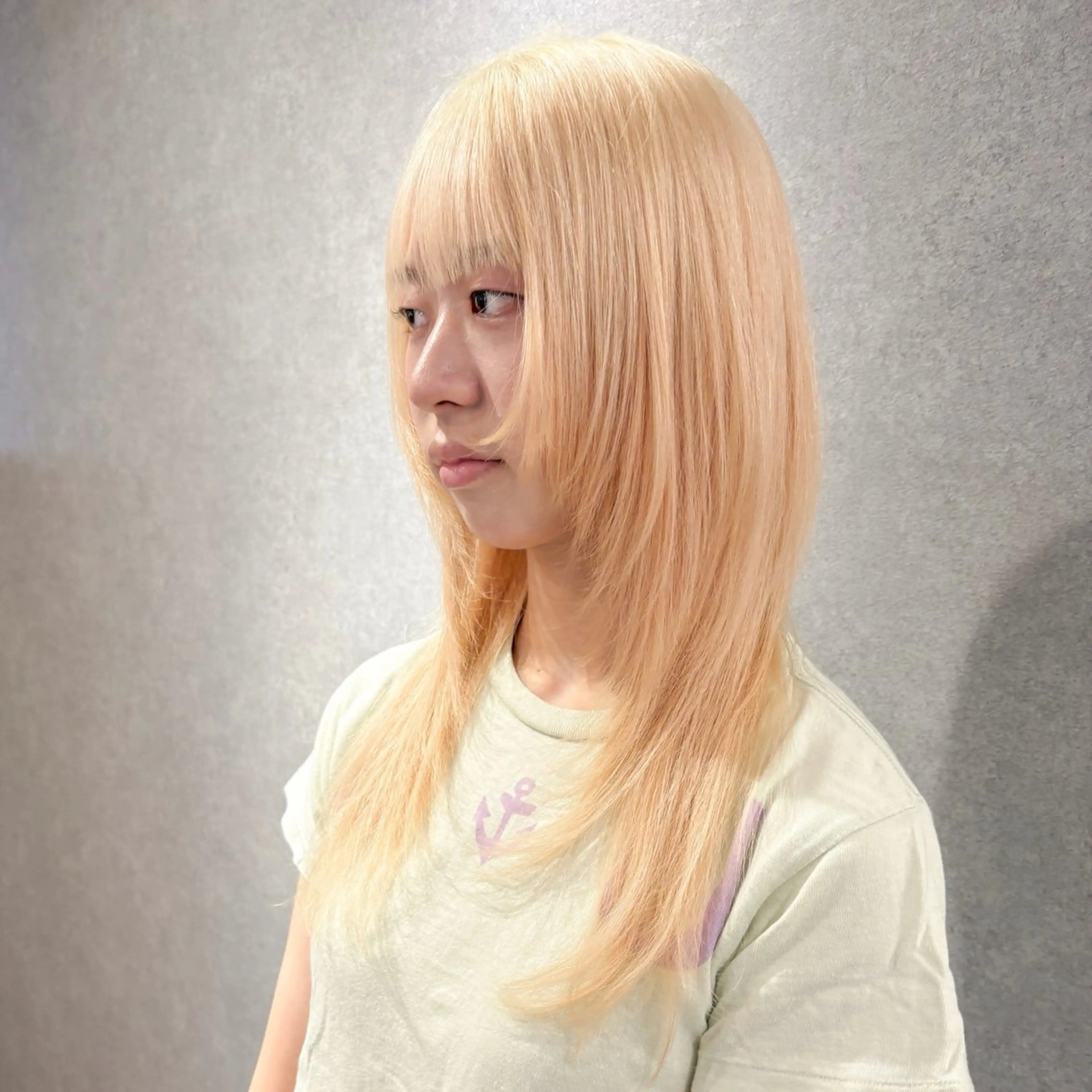 ⛄️カット+ケアブリーチ2回+カラー+5stepトリートメントの写真