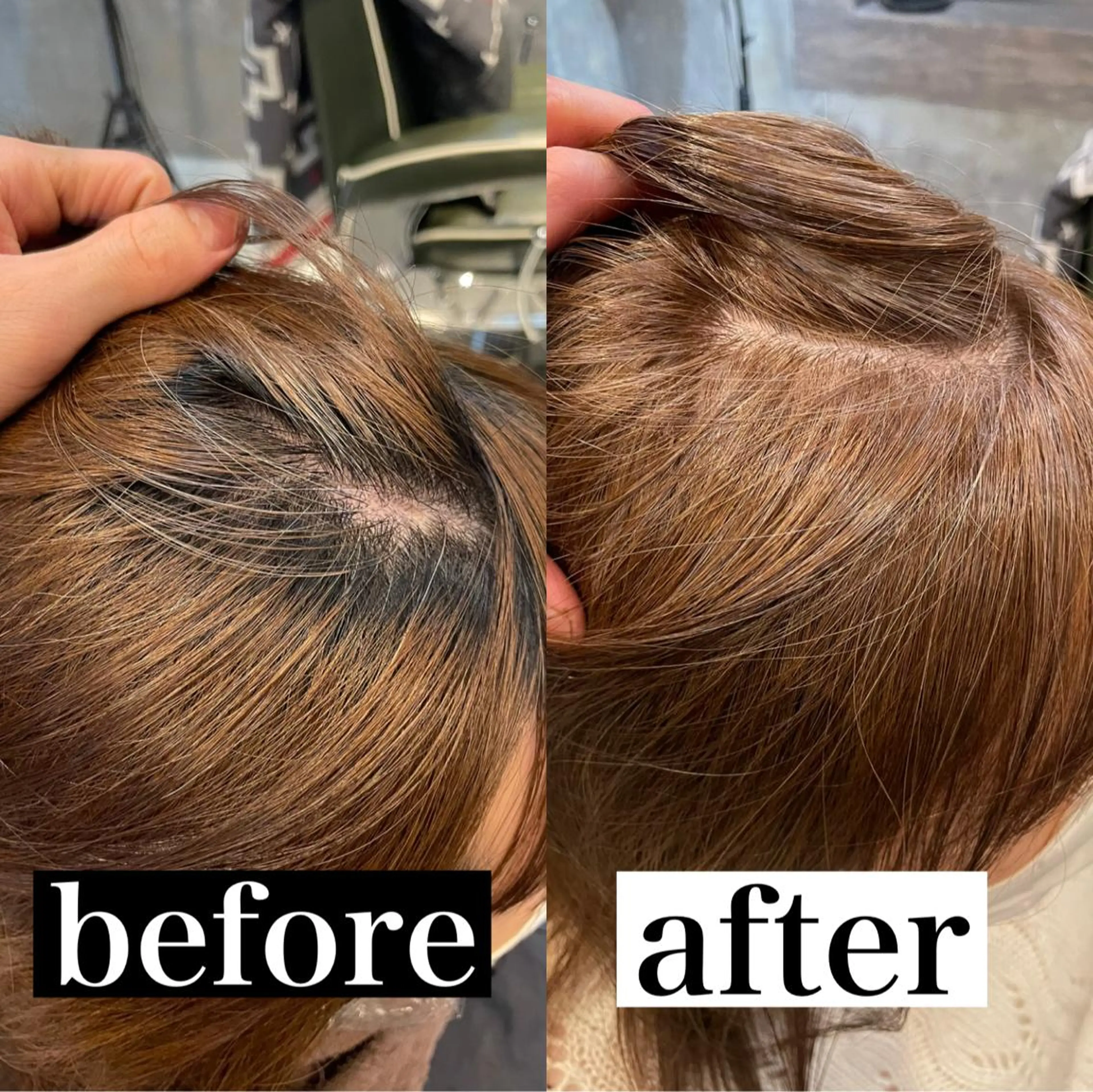 ミディアム カラー アッシュ ブリーチ 透明感カラー ダブルカラー ハイライトカラー La vielle 西峠のヘアスタイル