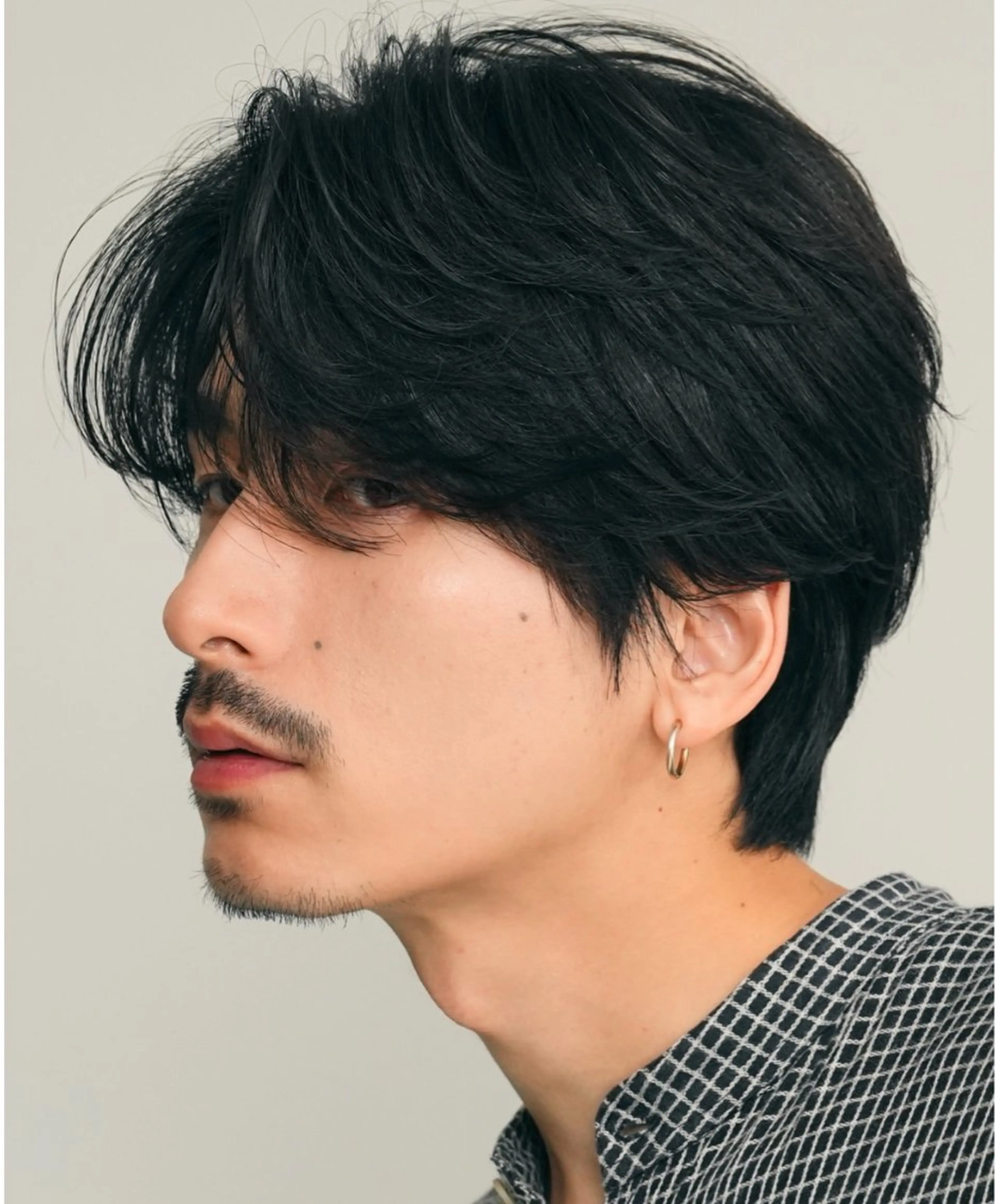 パーマ メンズ 遠藤 煌弥のヘアスタイル