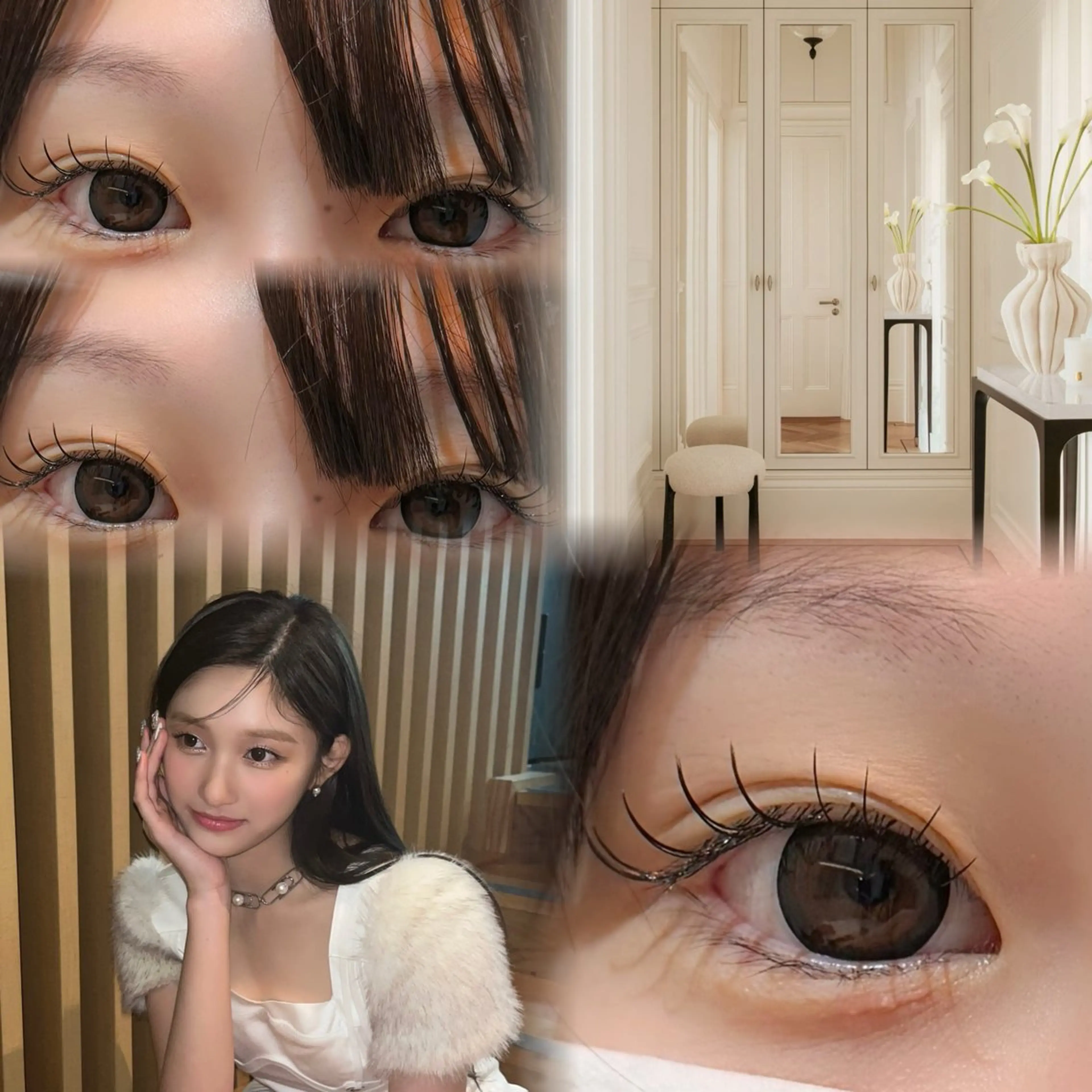 マツエク・マツパ フラットラッシュ mio🕊 銀座eyelistのマツエク・マツパデザイン