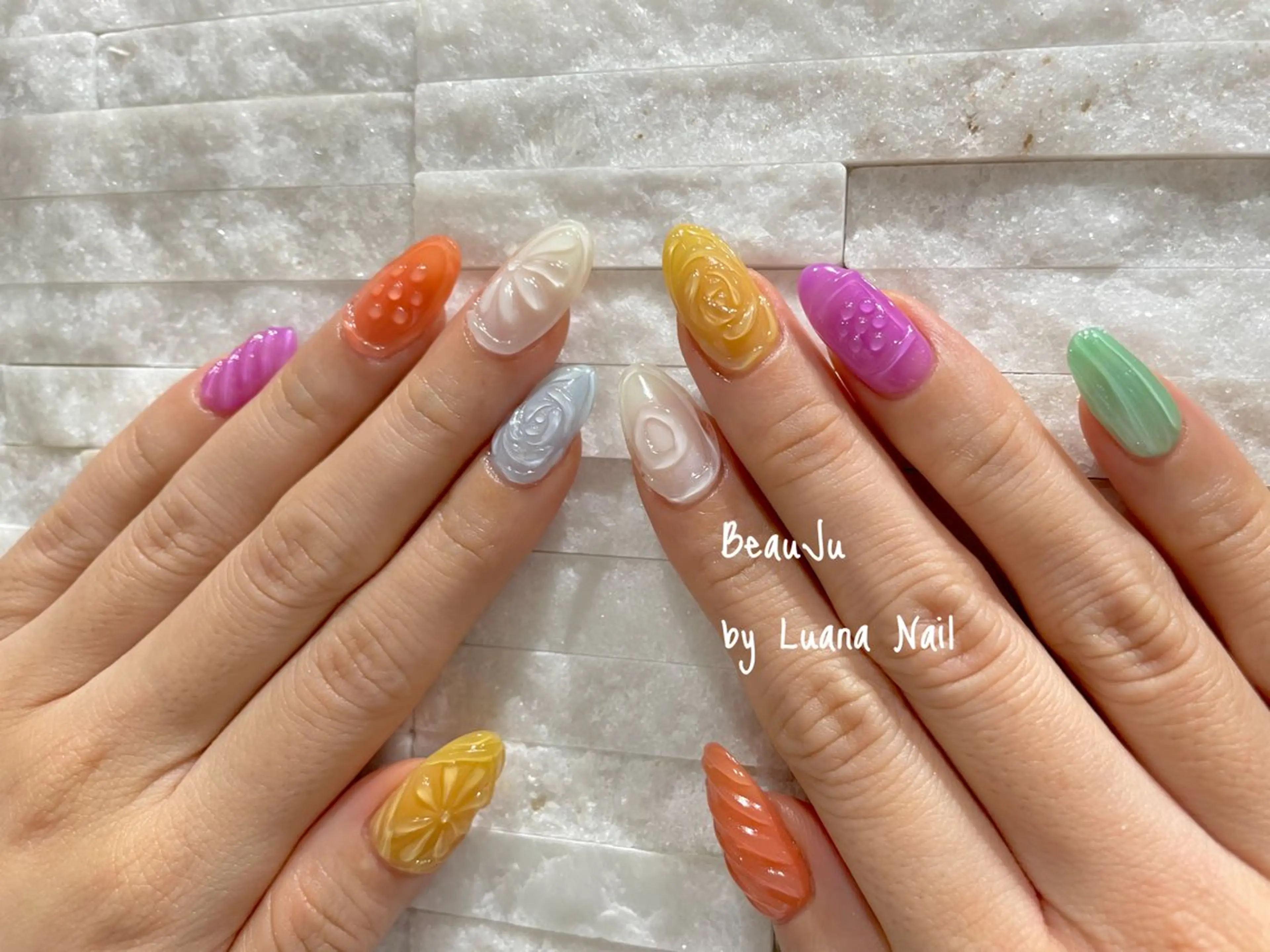 ネイル ハンドネイル BeauJu by Luana Nailのネイルデザイン