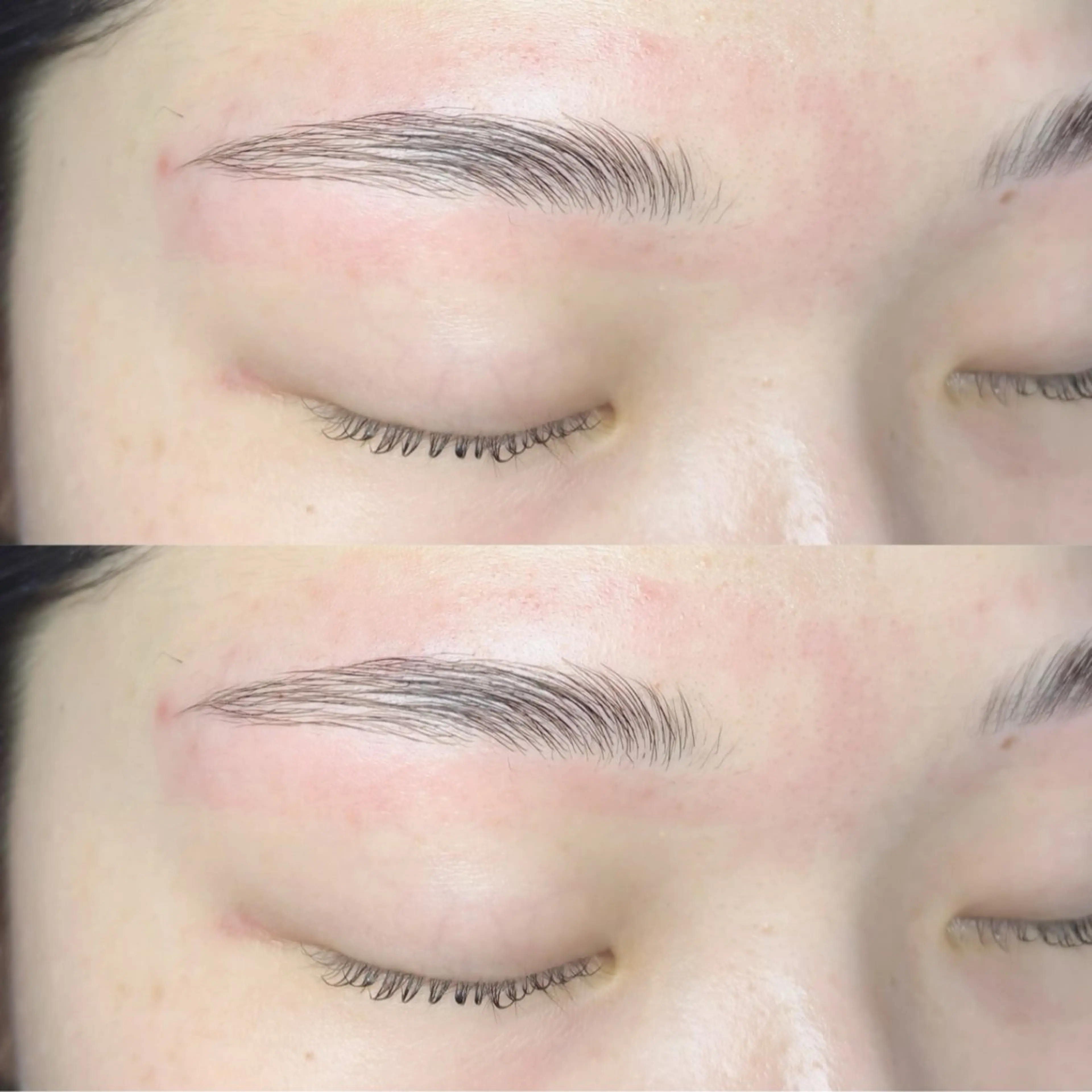 アイブロウ ハリウッドブロウリフト 堀内 優衣💗パリジェンヌのマツエク・マツパデザイン