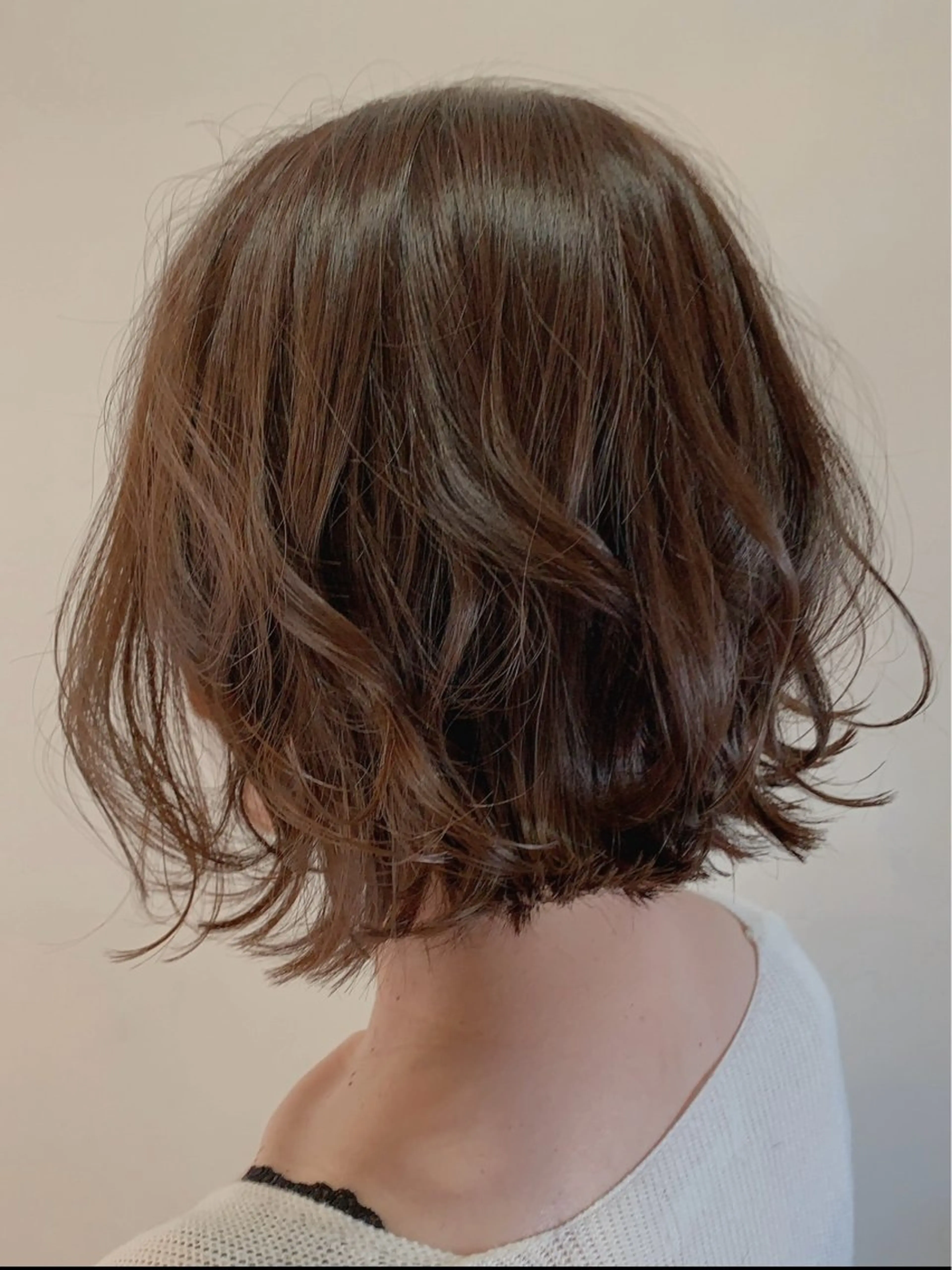 ミディアム パーマ Calbari 中田 莉紗/奥州市水沢のヘアスタイル