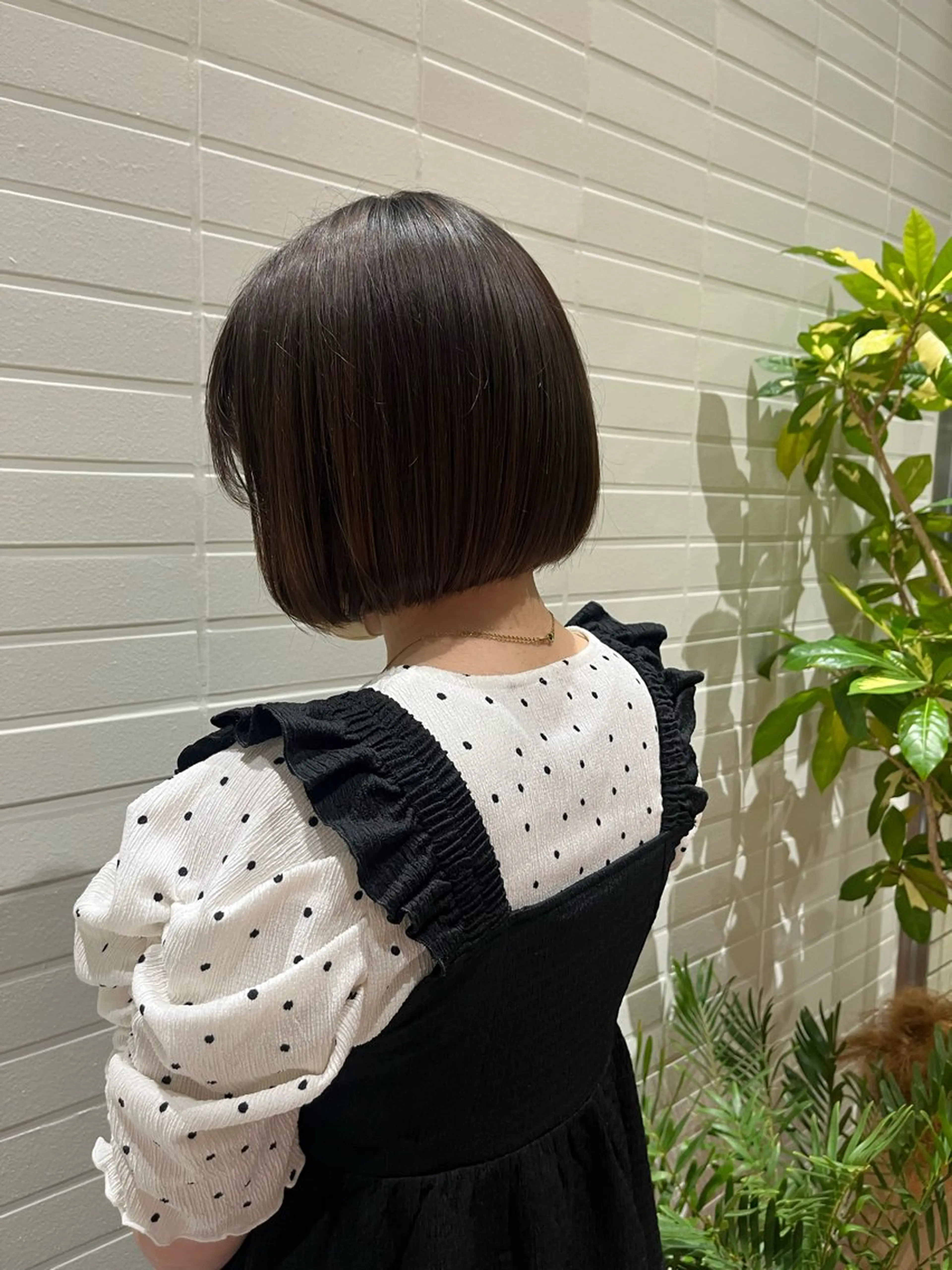 ショート ワンレンボブ ボブ タマムラ　ミヅキ🌙 HOWDYのヘアスタイル