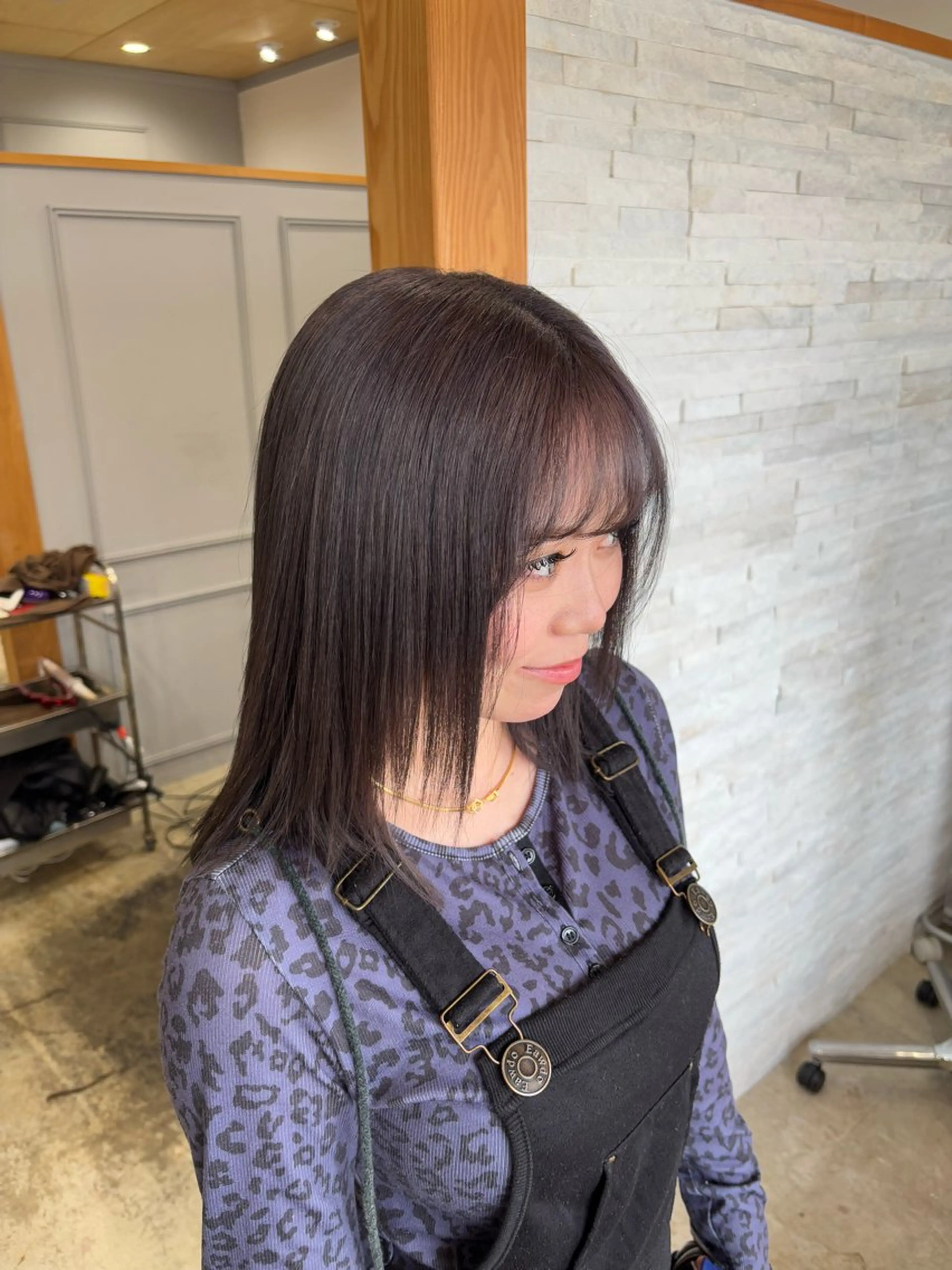 ミディアム miloc Maikaのヘアスタイル