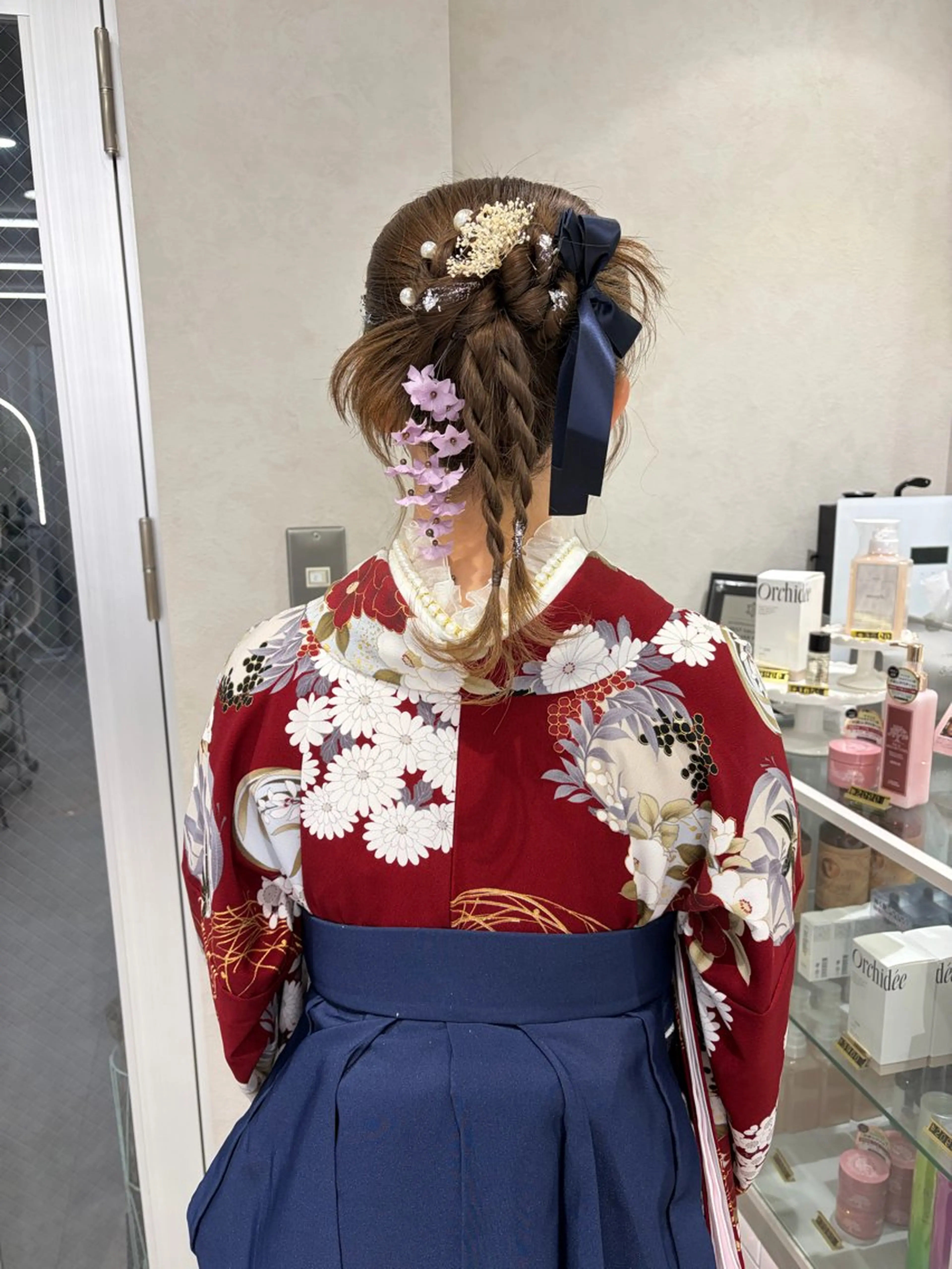 ミディアム ヘアアレンジ はるか/ヘアアレンジ カチモリ・ゆるふわのヘアスタイル