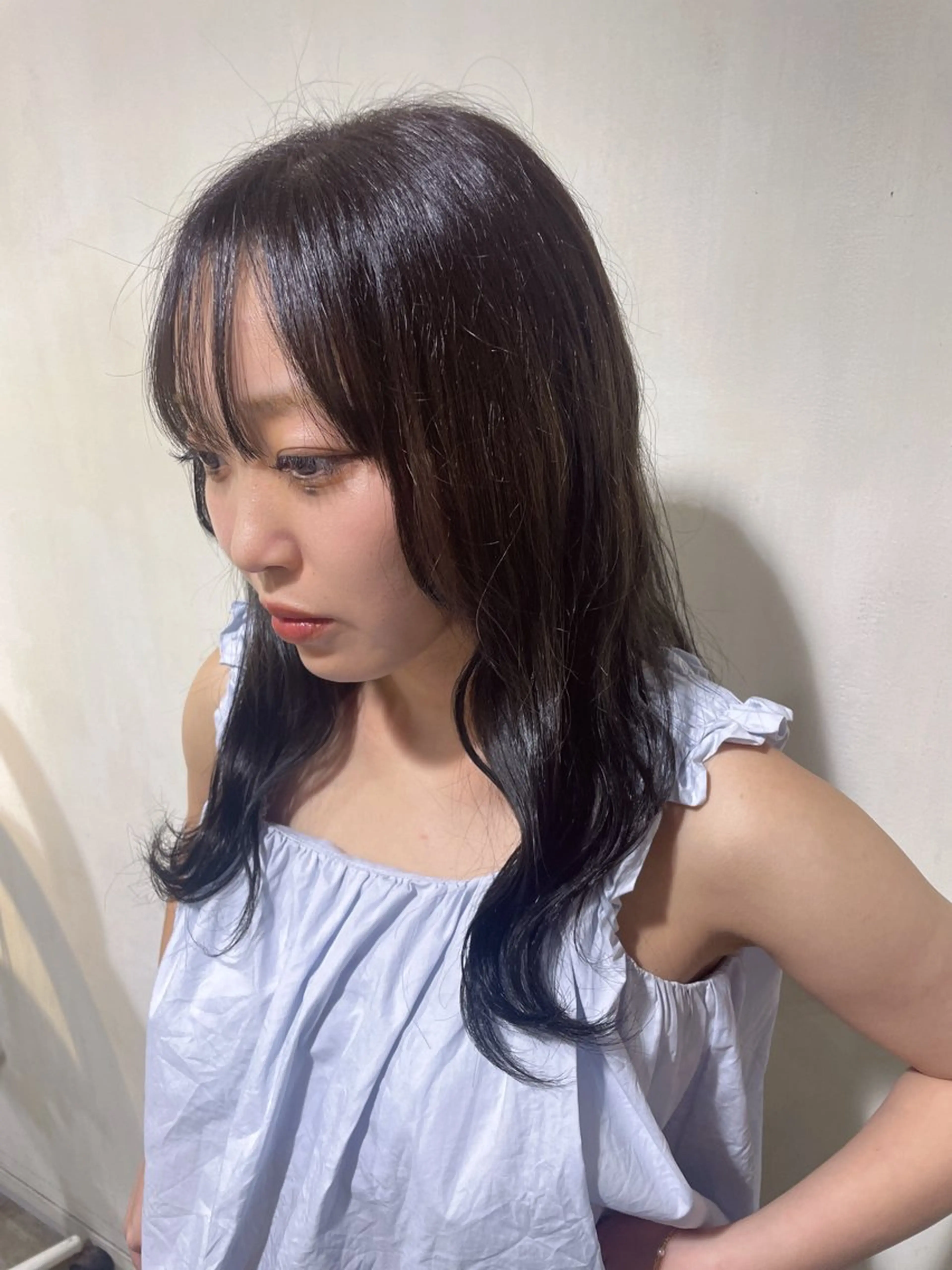 セミロング ゆい .🎀のヘアスタイル