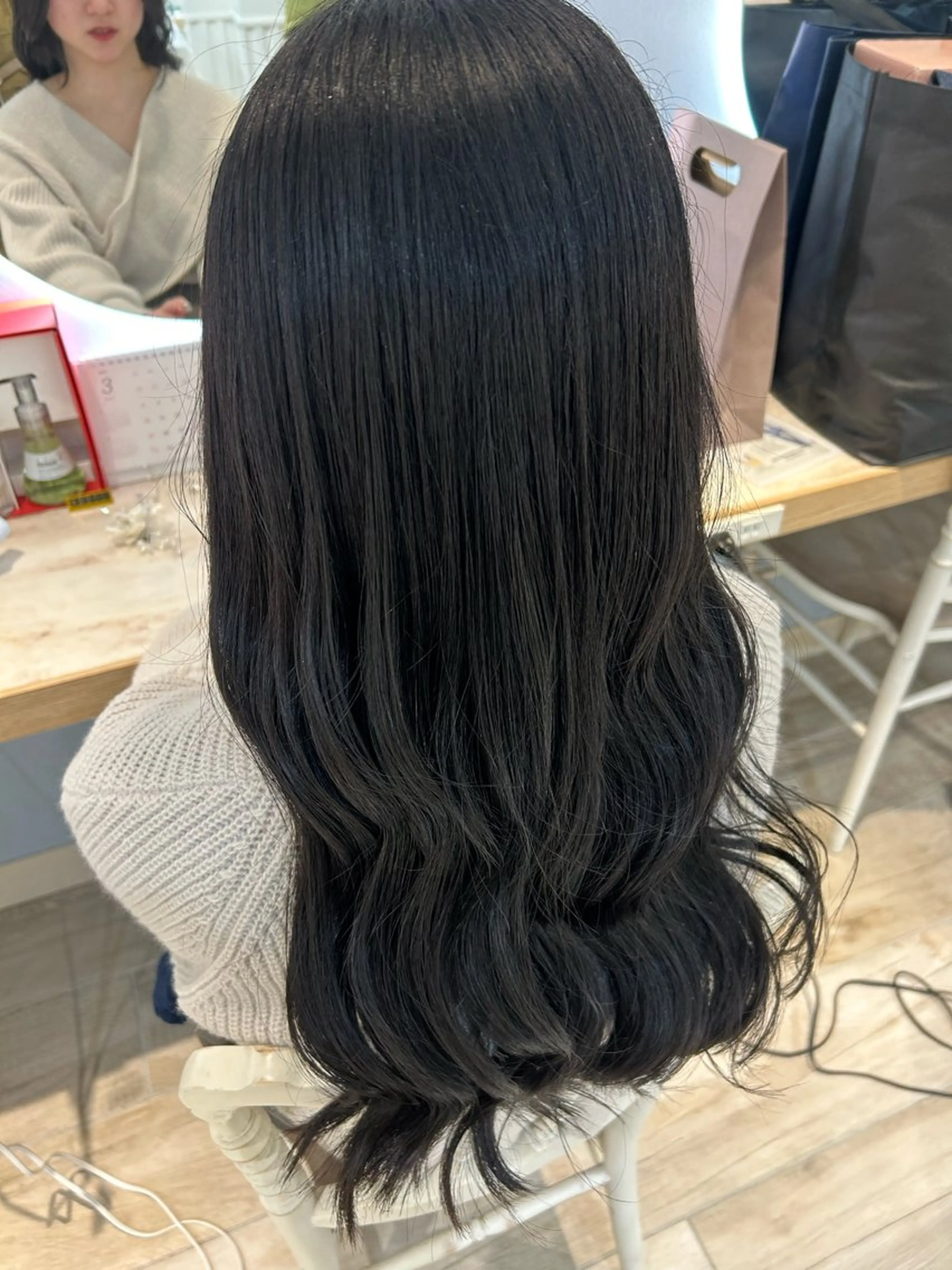 ロング ヘアアレンジ ヘアセット 大川 夏実のヘアスタイル