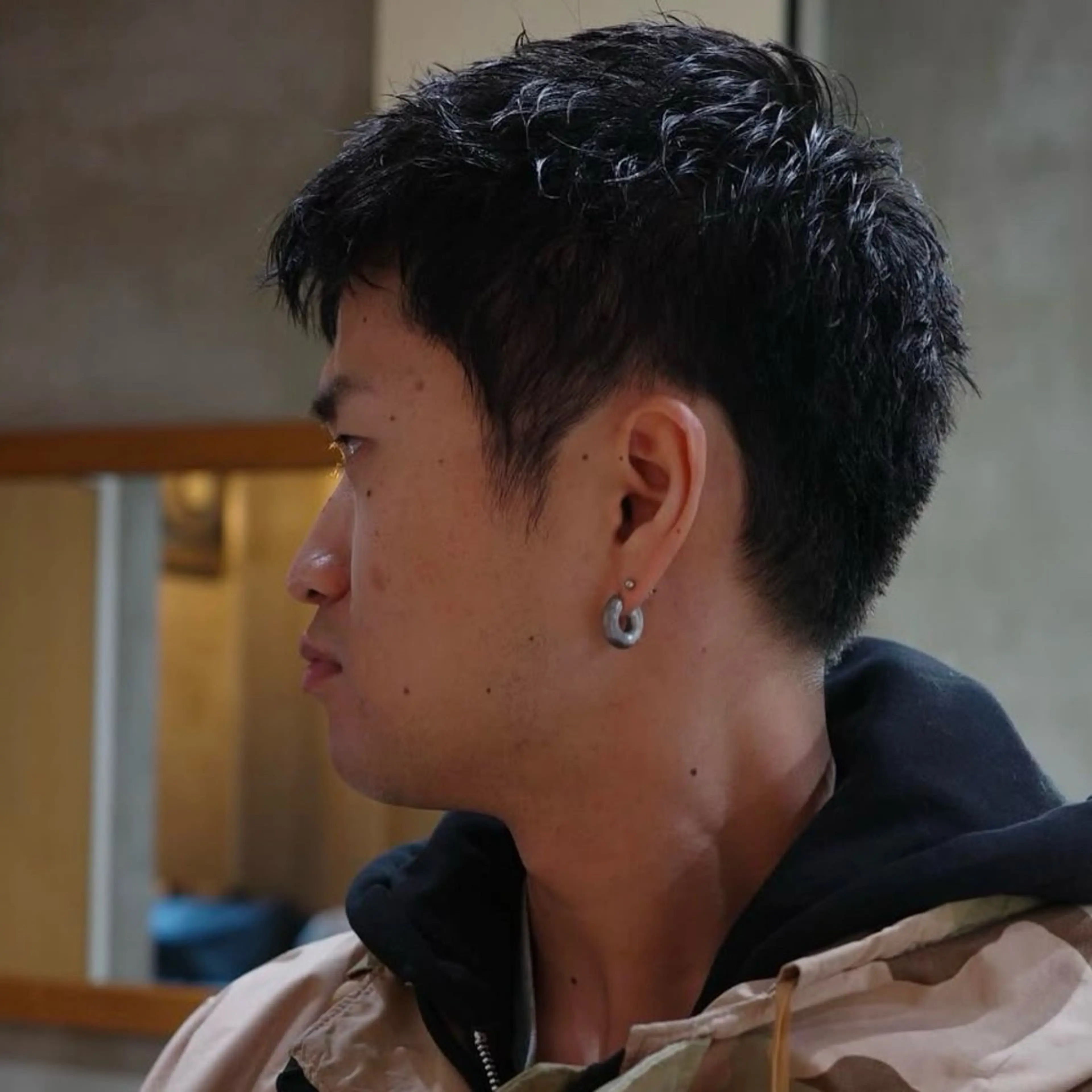 ショート メンズ メンズショート スパイキーショート メンズベリーショート ベリーショート ショートヘア 🌿ボブ パーマ高橋啓太🌿のヘアスタイル