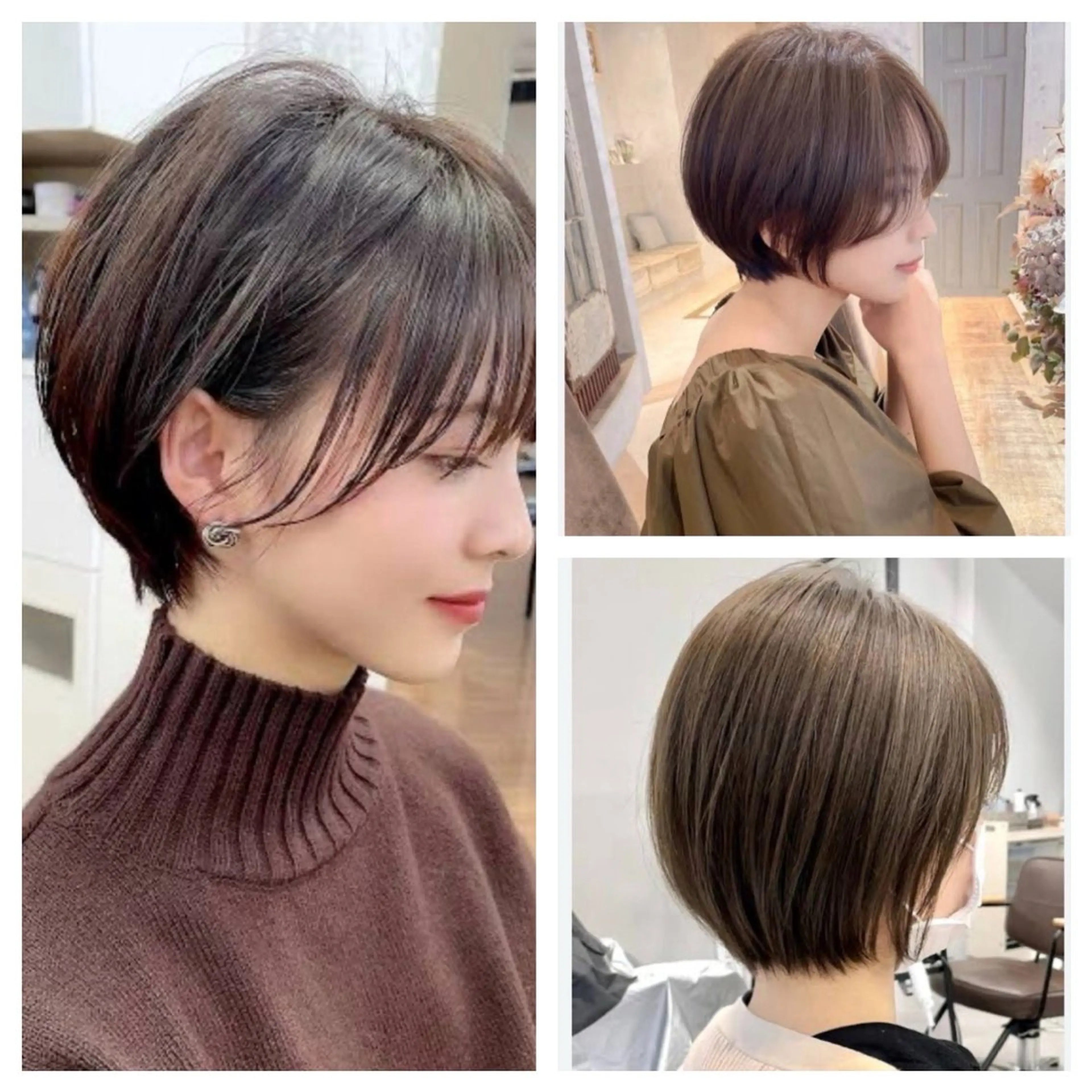 ショート 佐川 友里のヘアスタイル