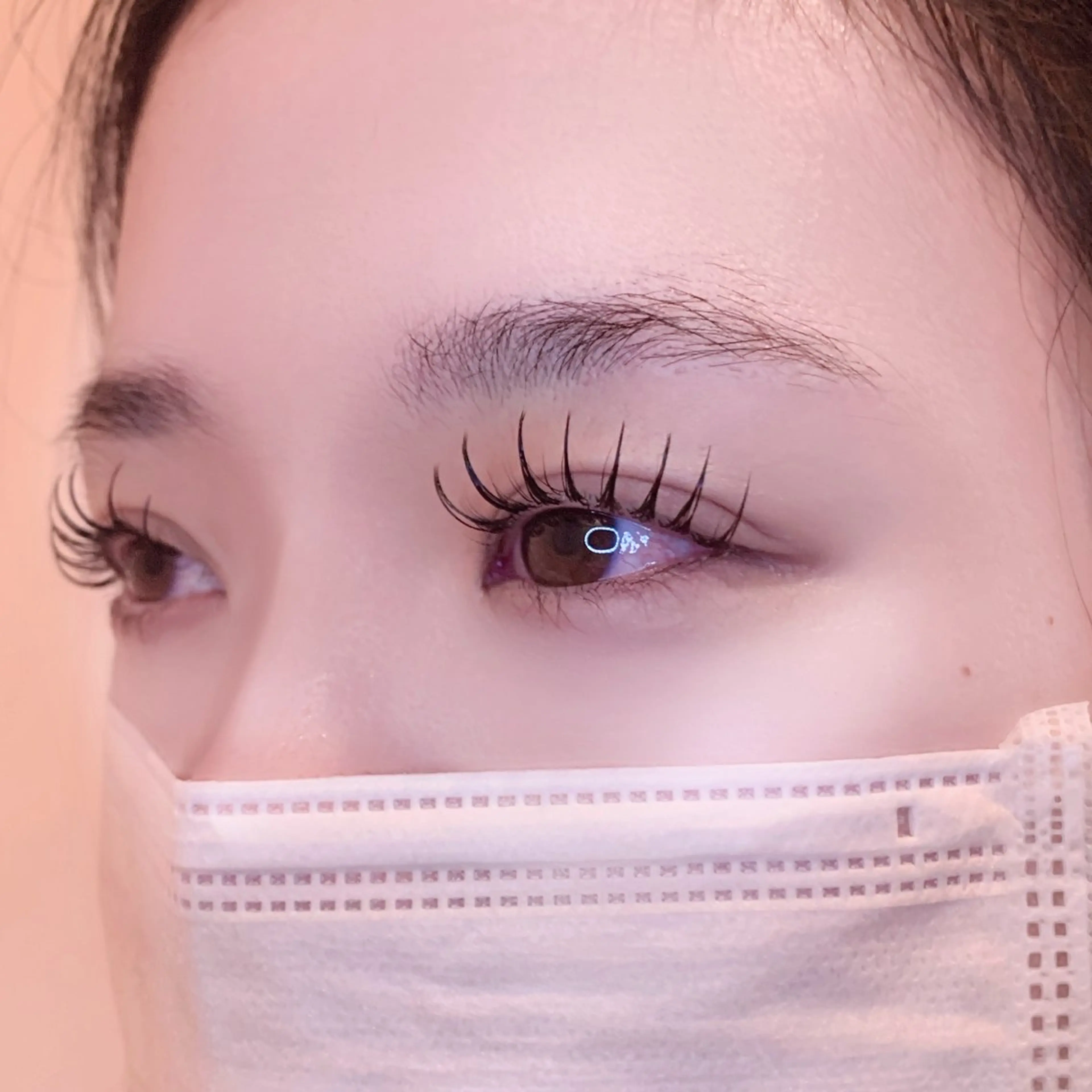 ずっと同じ価格💜パリエク💜120本までつけ放題【美容液配合コーティング剤つき】【パリジェンヌ×フラットラッシュ】の写真