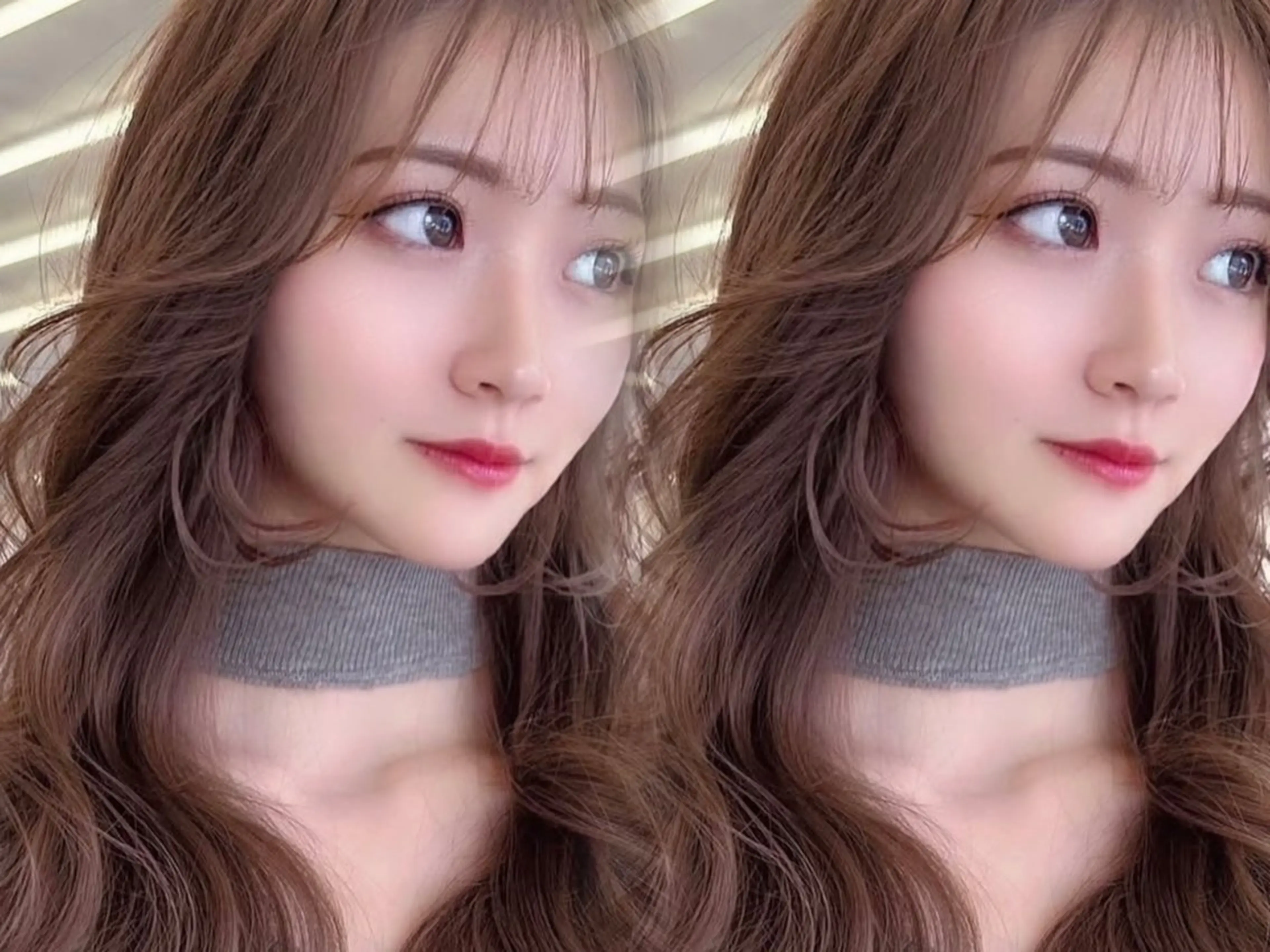 ロング ヘアカラー トリートメント Ma Cherie by Lond所属・としき/韓国/透明 感カラー/レイヤーのヘアスタイル