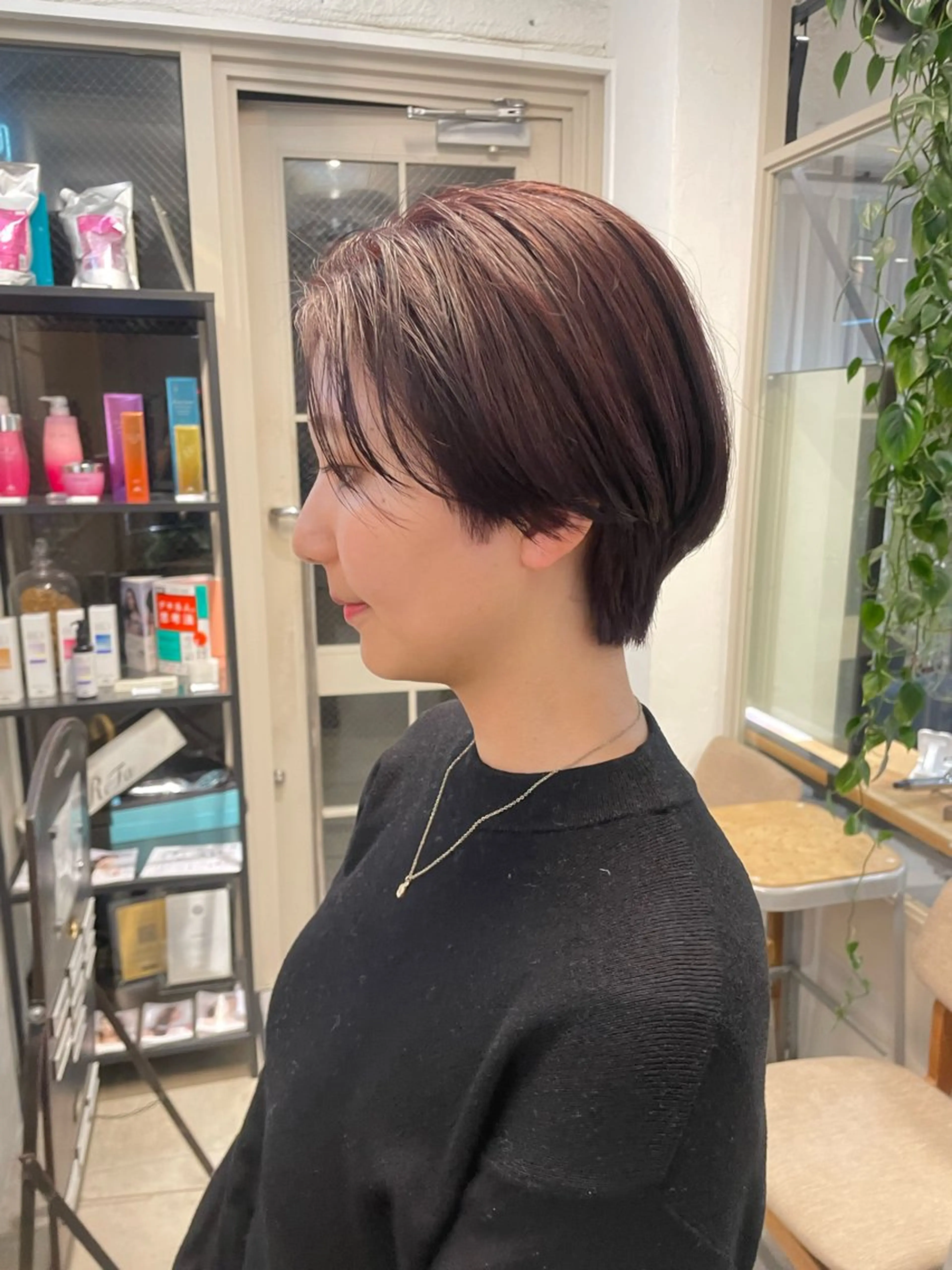 ショート ショートヘア カット トリートメント 赤み消し×透明感 /🌙suwa🌙のヘアスタイル