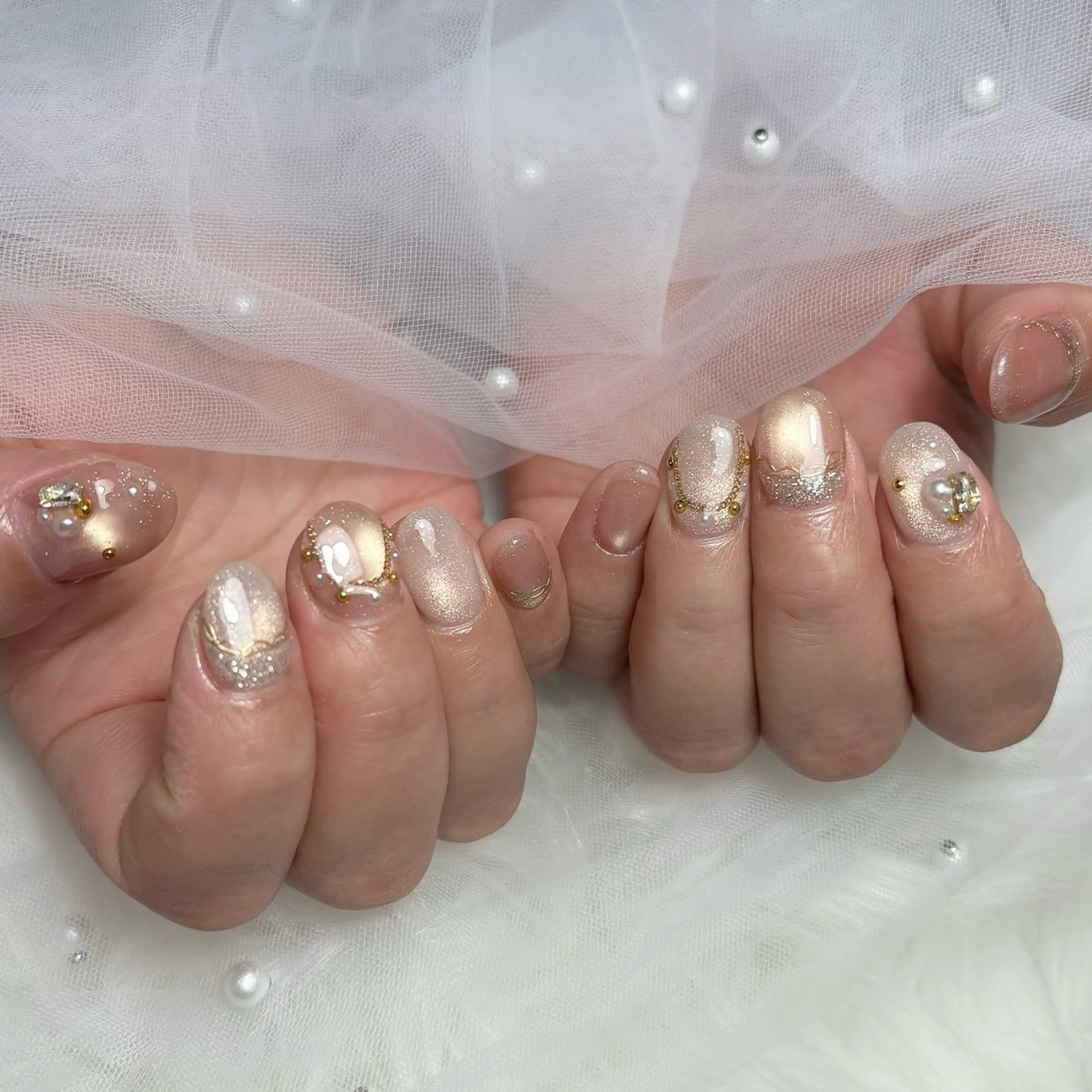 ネイル ハンドネイル ソルネイルアンドアイラッシュ所属・山田 茉世のネイルデザイン