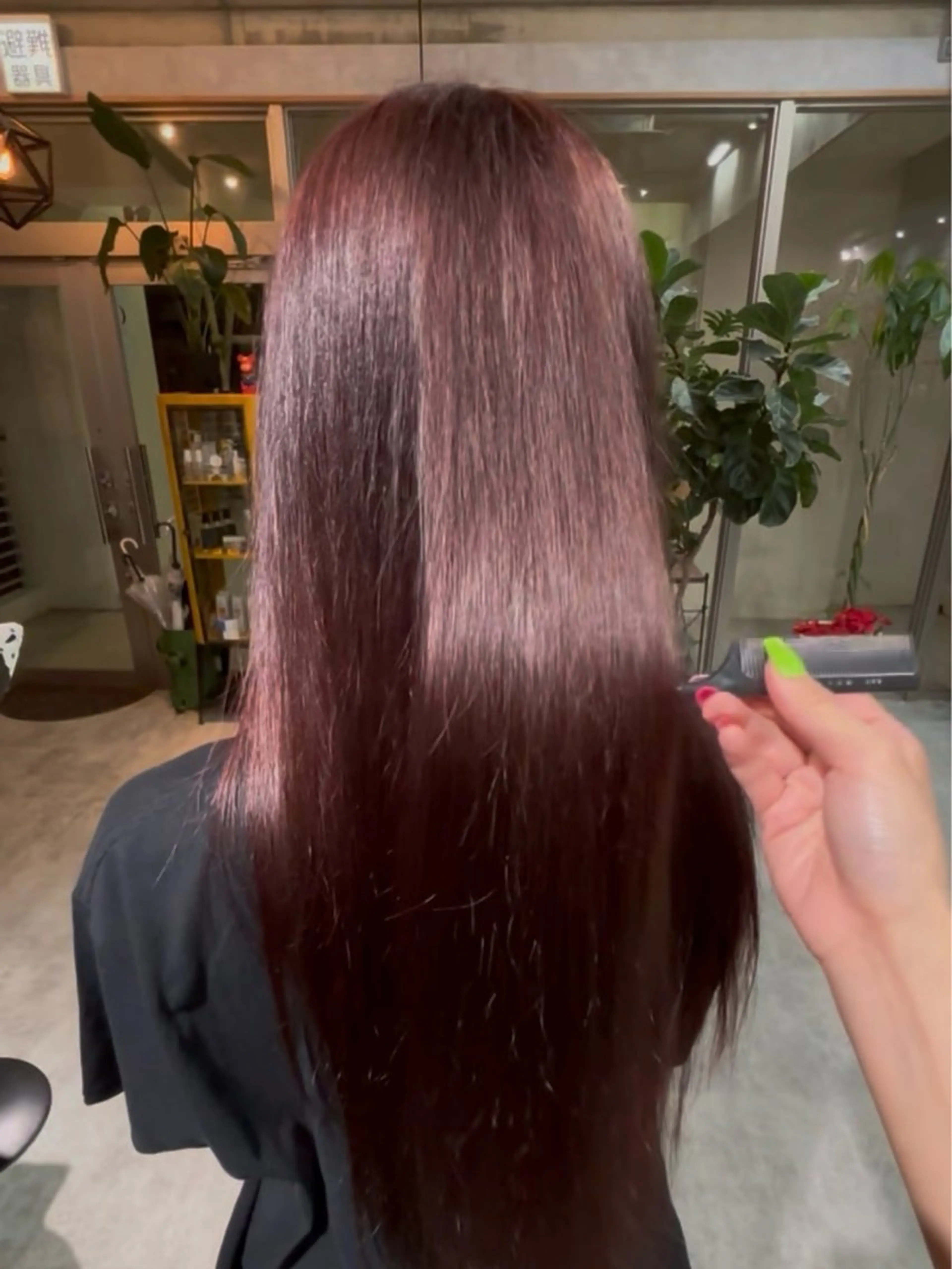 【色味・質感🆙】グリッターボンドイルミナカラー（リタッチ）+TOKIO Trの写真