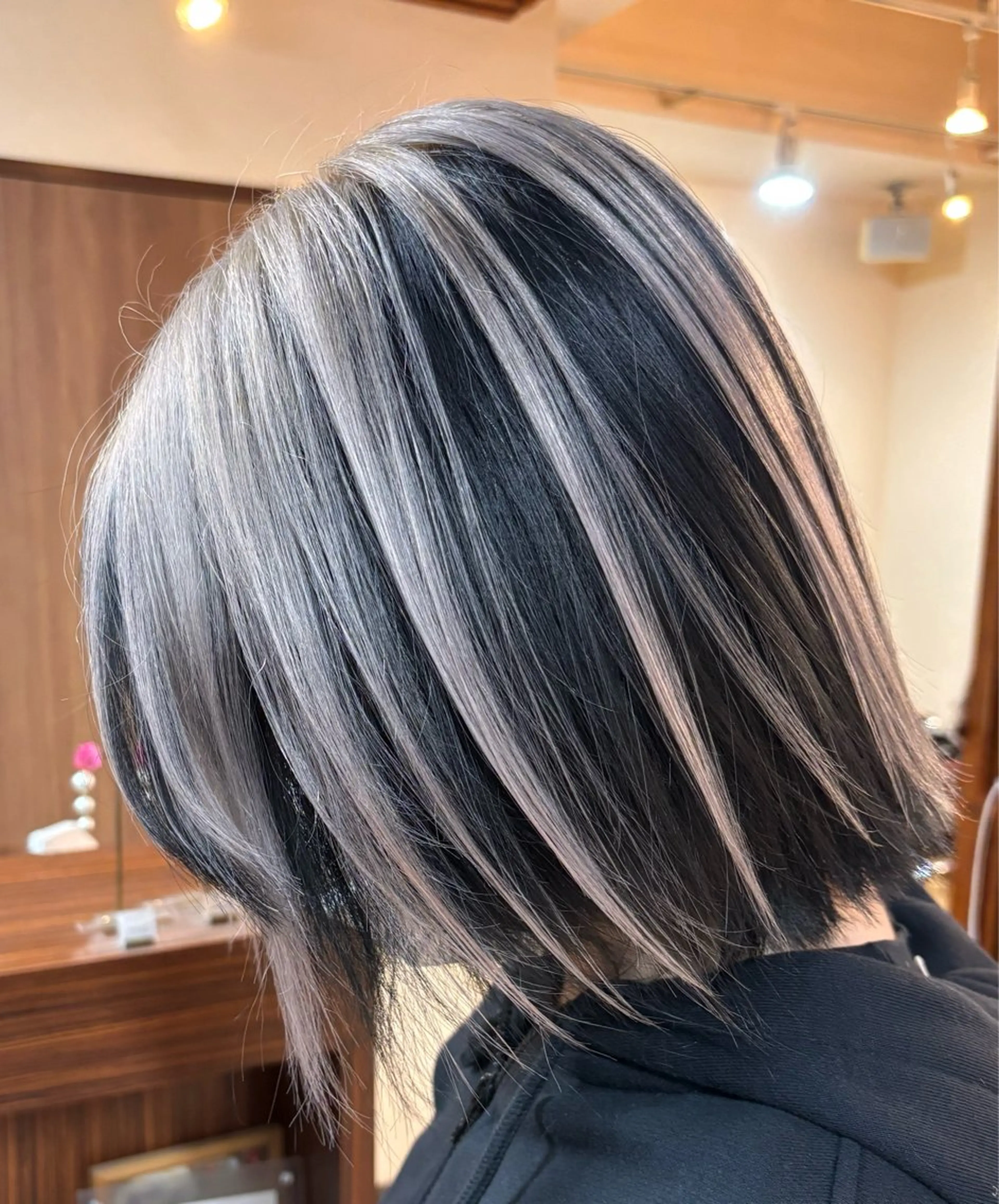 カラー カット ヘアカラー 奈良夏菜/レイヤー /バレイヤージュのヘアスタイル