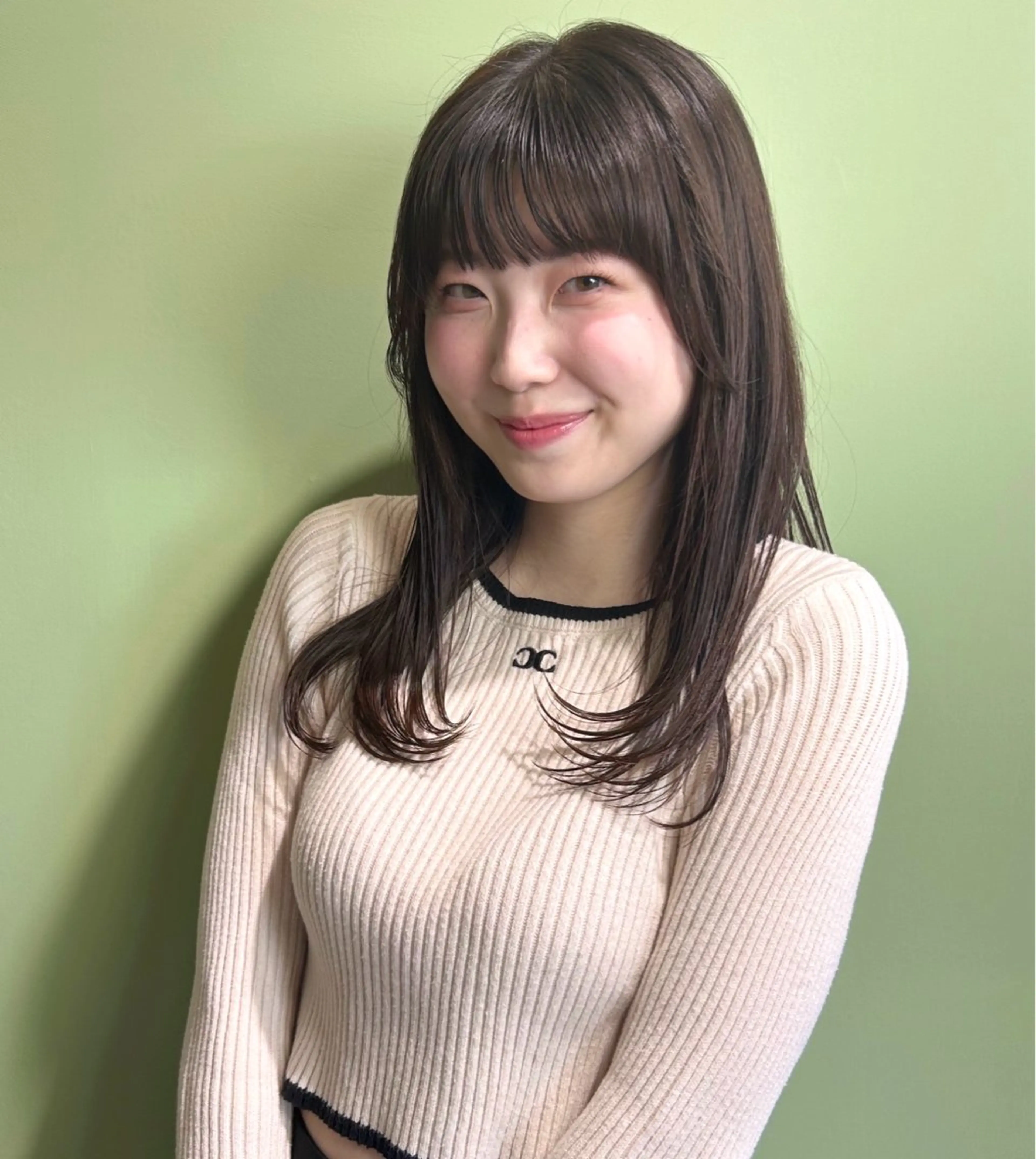 カラー 一條 乃亜のヘアスタイル