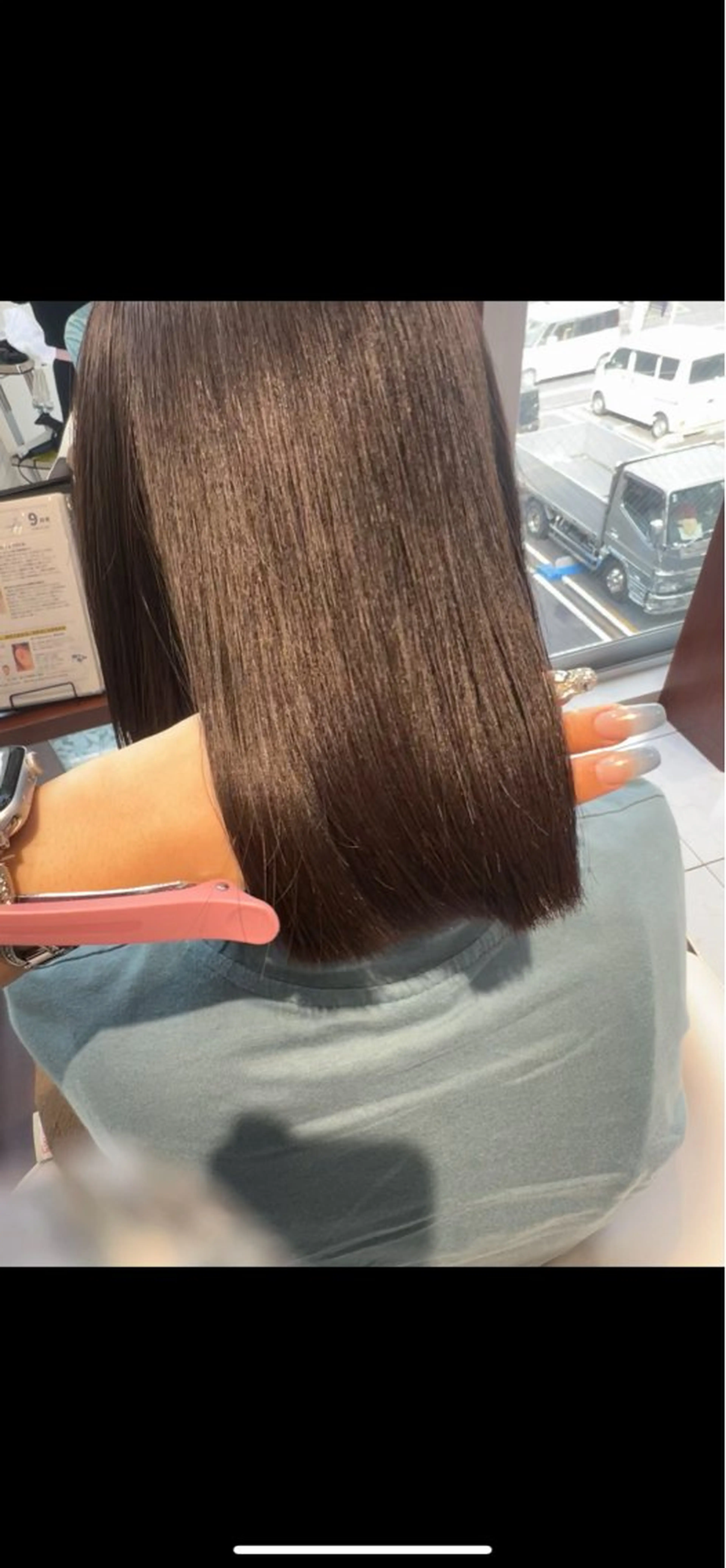パーマ 辻村 遥楓のヘアスタイル