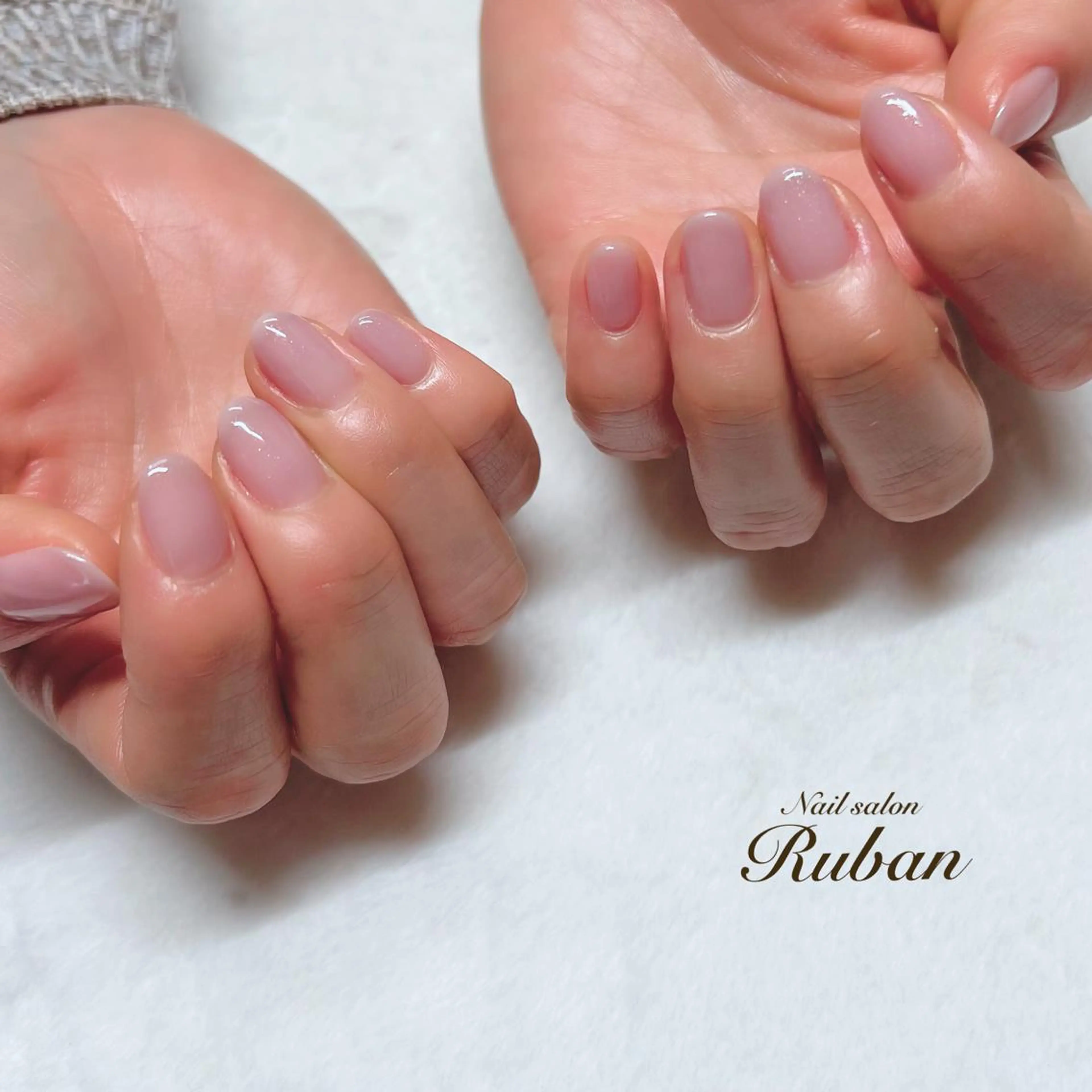 ネイル ワンカラーネイル Nail salon Rubanのネイルデザイン