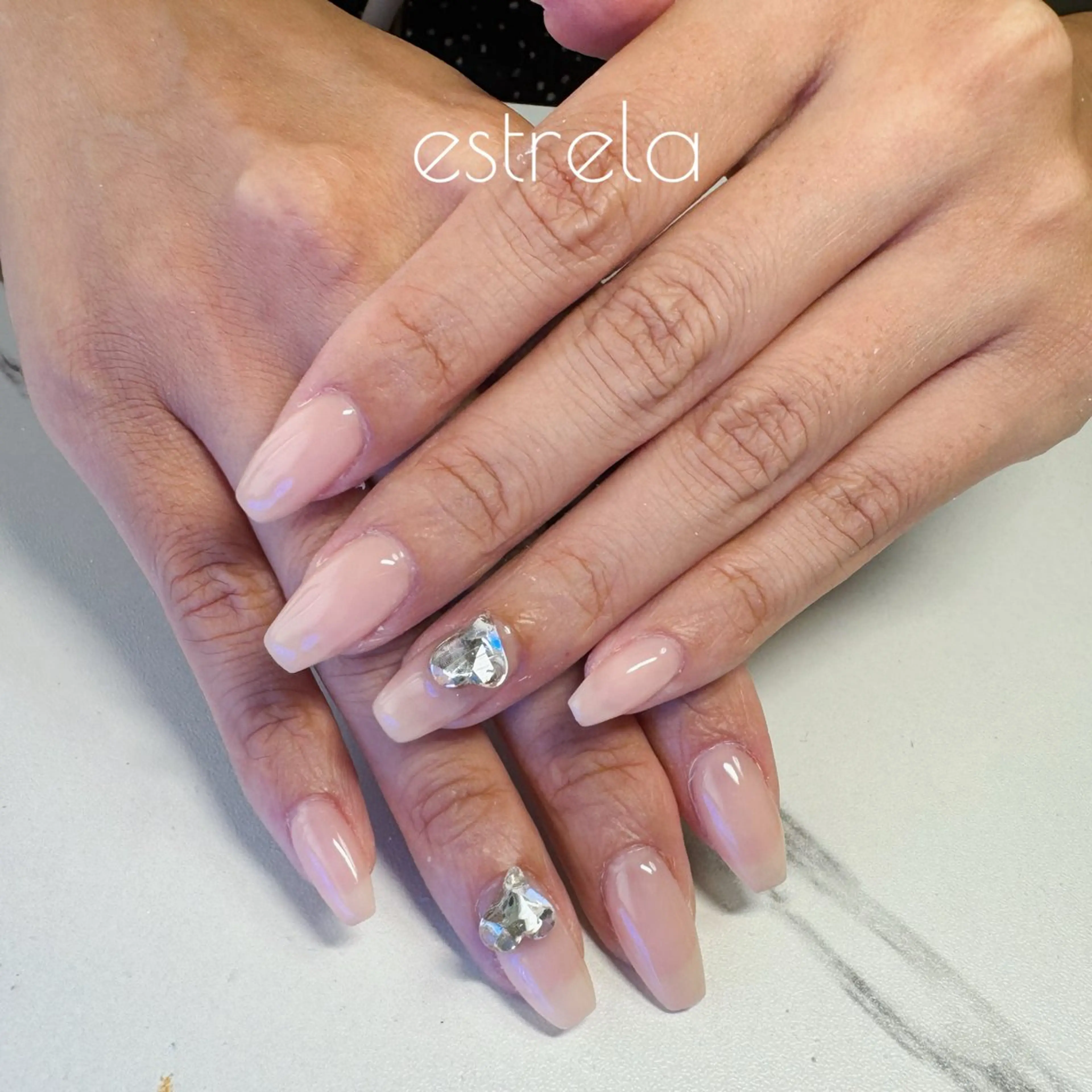 ネイル ハンドネイル estrela 🍑のネイルデザイン