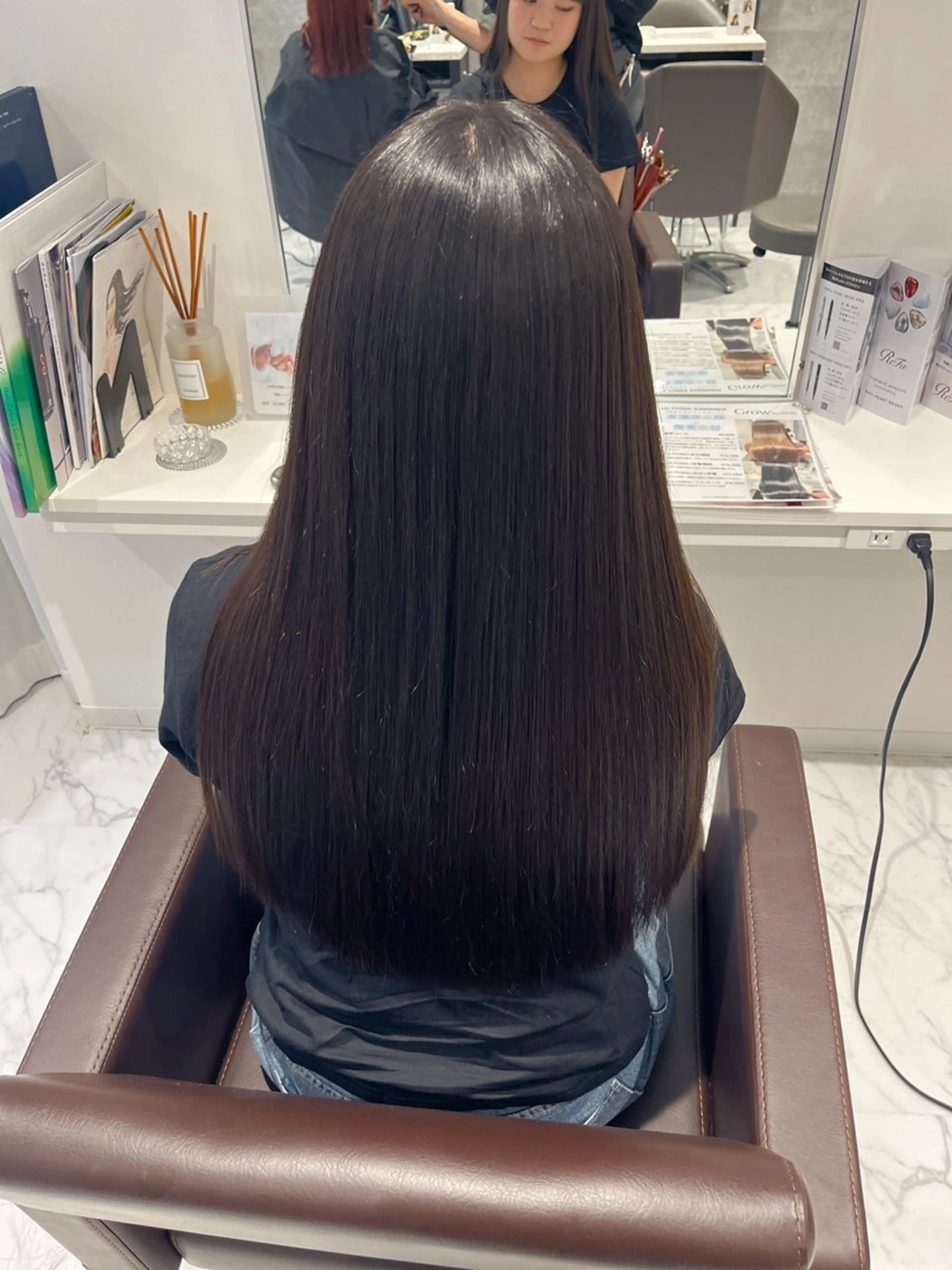 ロング ヘアカラー Grow by NYNY 田代 紀恵のヘアスタイル