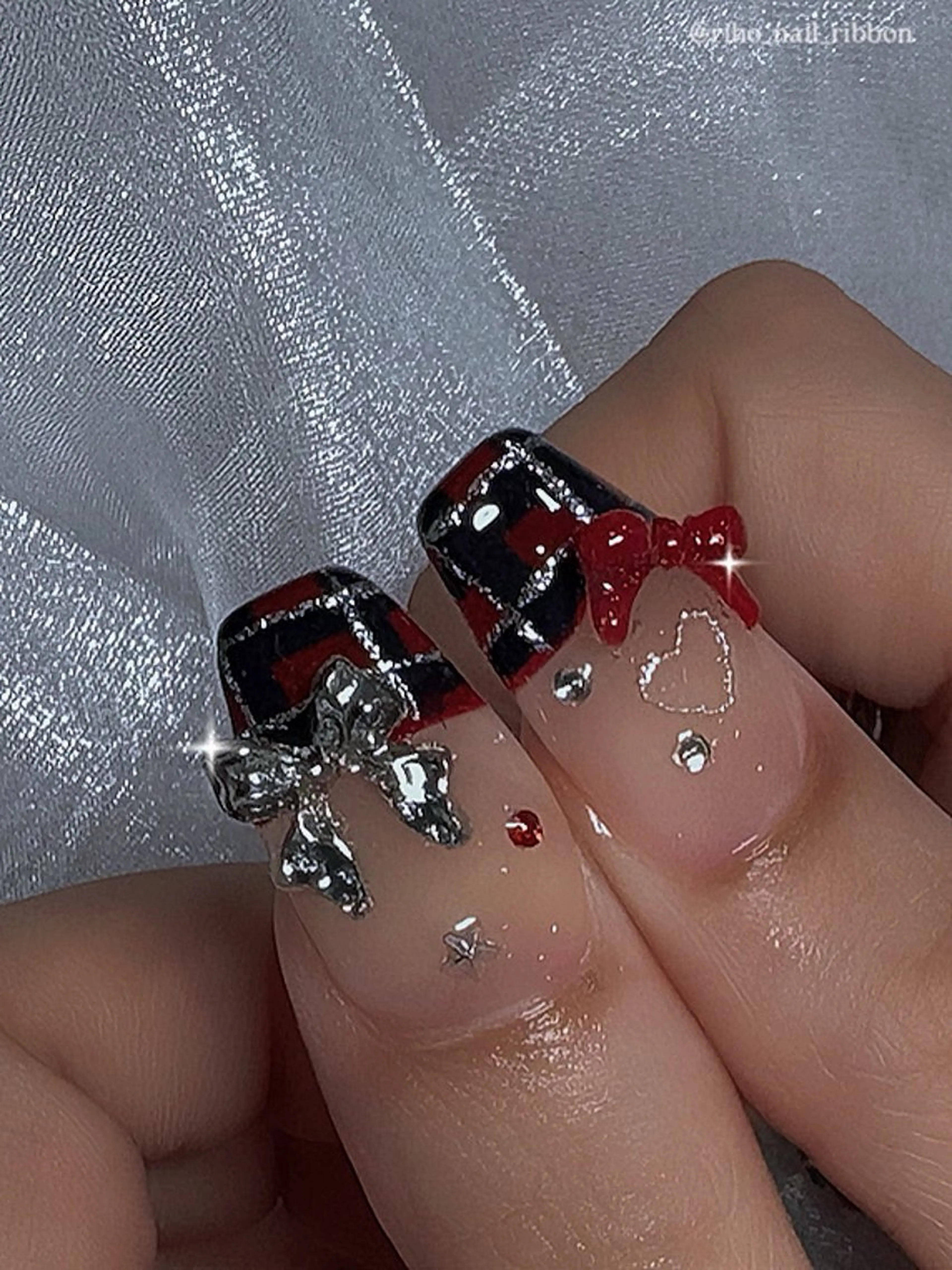 ネイル ハンドネイル 艶/マグネット/網紅 /韓国/岩下りほのネイルデザイン