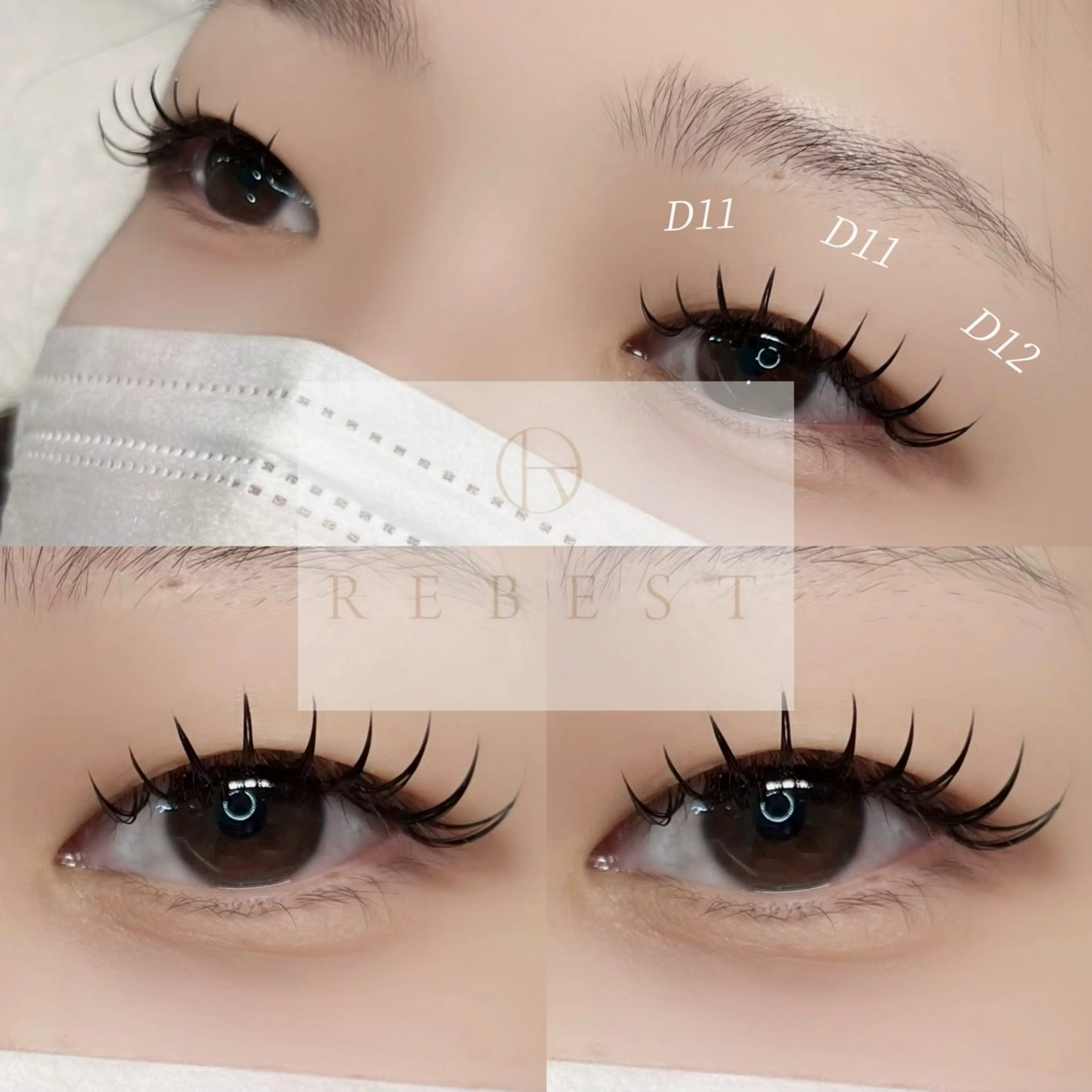 マツエク・マツパ REBEST Yuriのマツエク・マツパデザイン