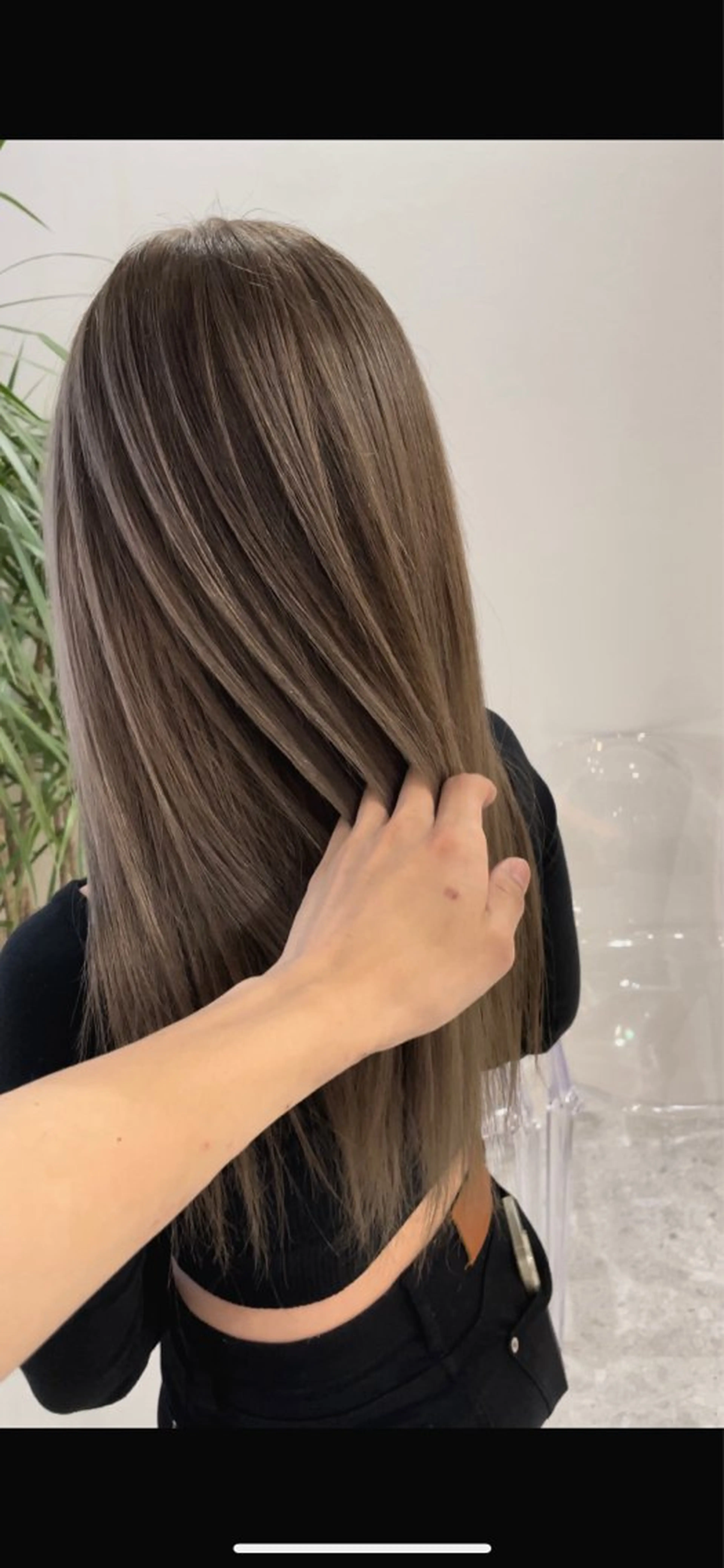 セミロング カラー Aster 店長 れおん✂️のヘアスタイル