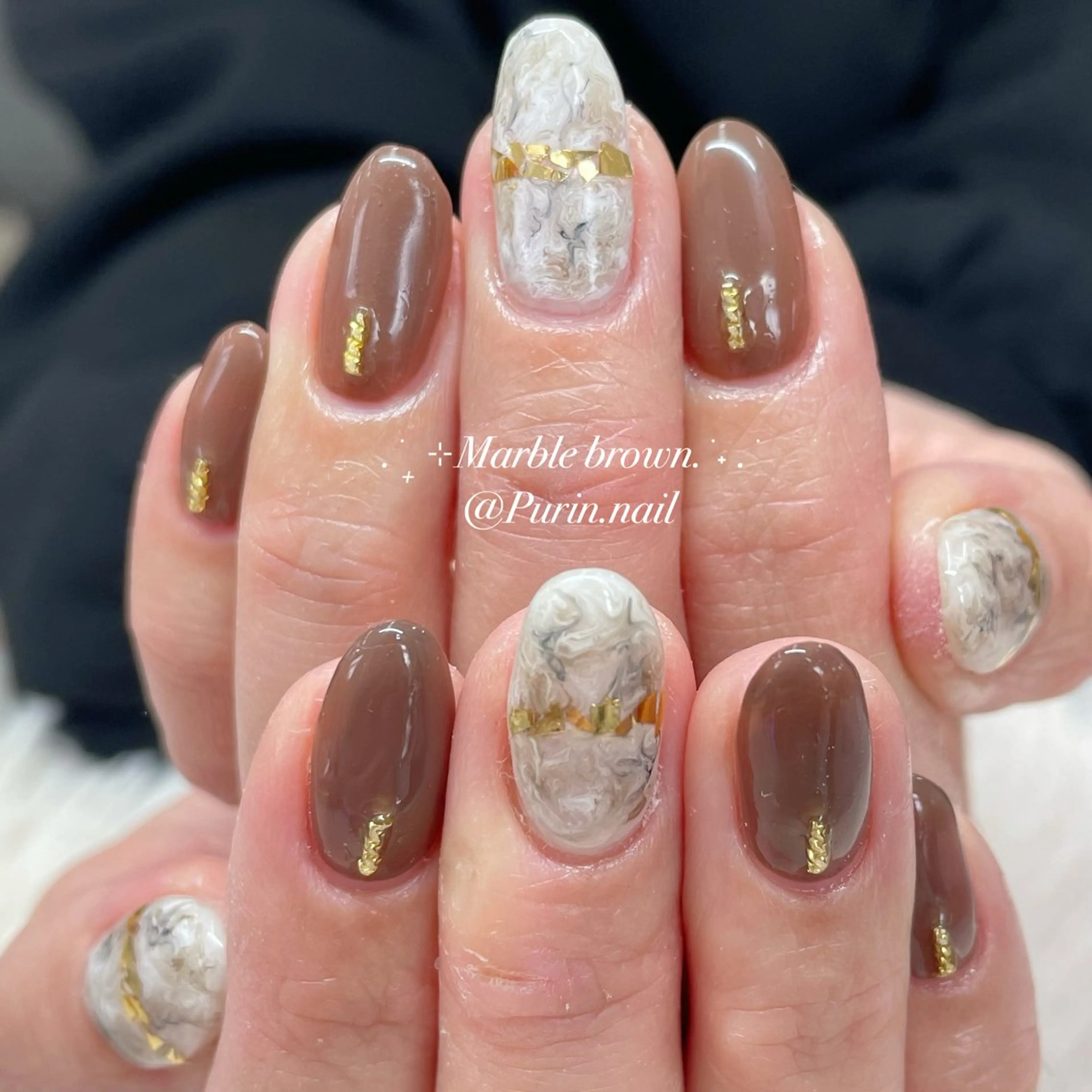 ネイル ハンドネイル Nails by Purin🍮のネイルデザイン