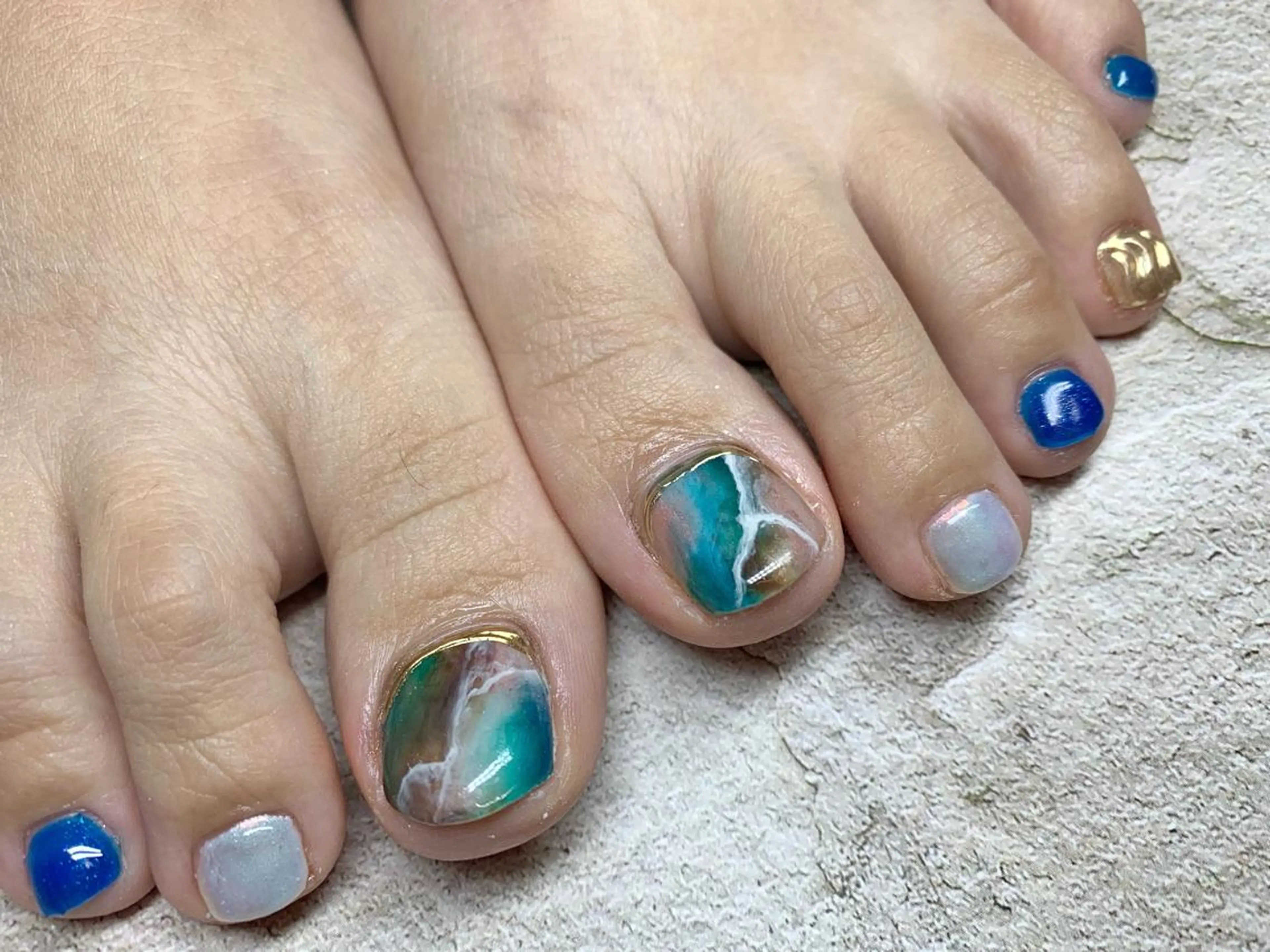 ネイル フットネイル nail room Ly'leaのネイルデザイン