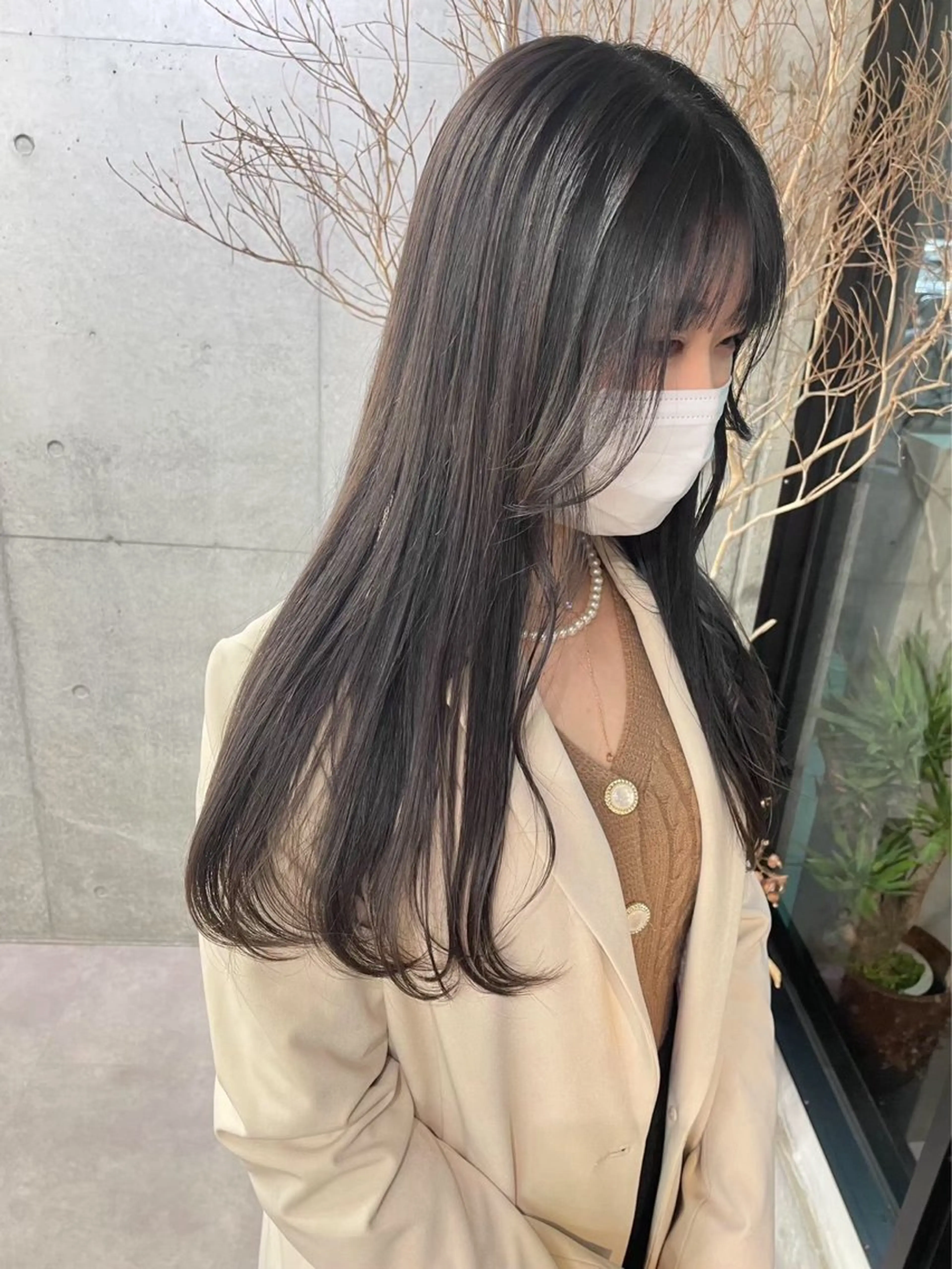 ロング カラー shiho︎🌟/ 髪質改善カラーのヘアスタイル