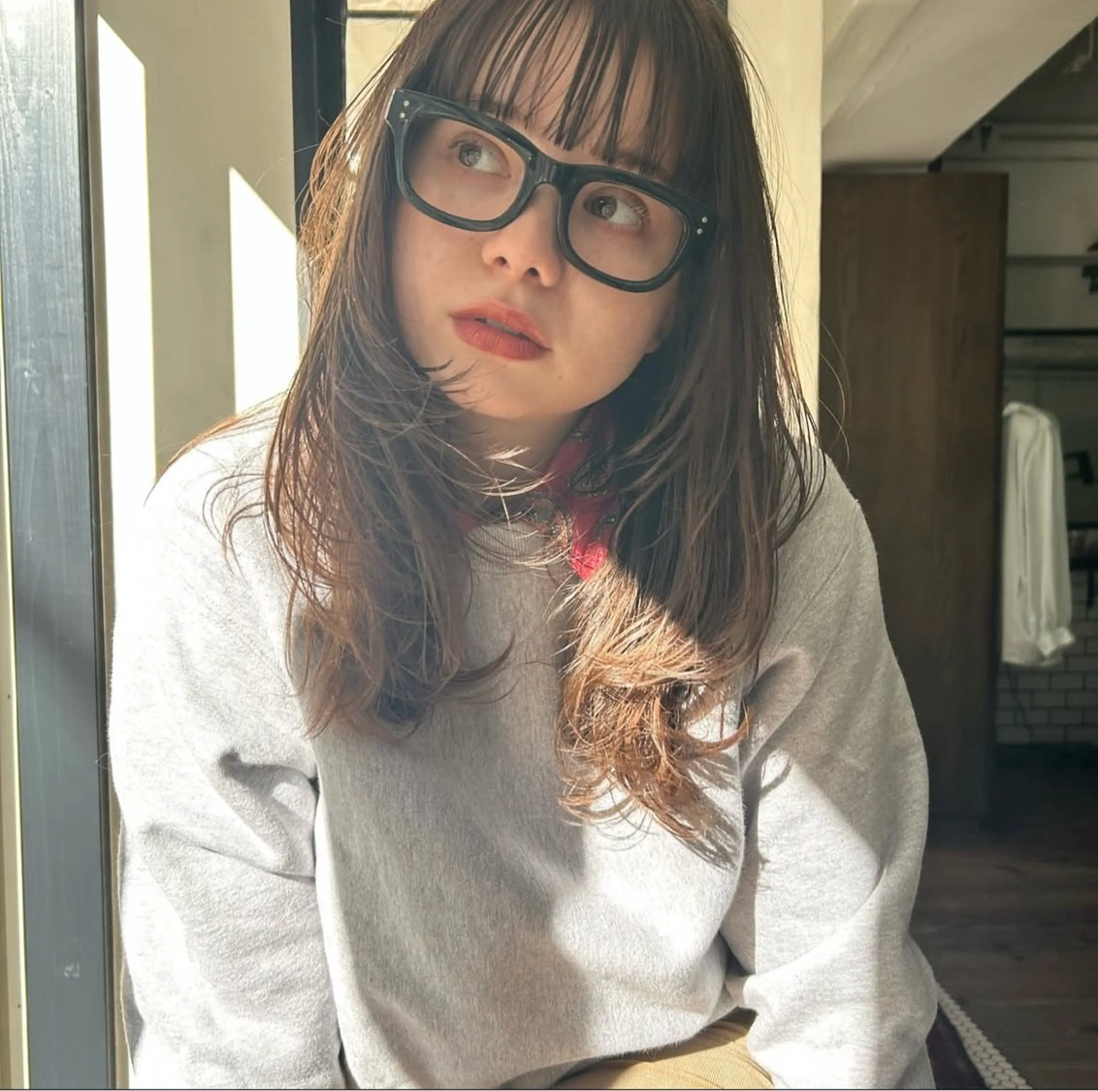 カラー 韓国/Y2K 👽土田大珠👽のヘアスタイル