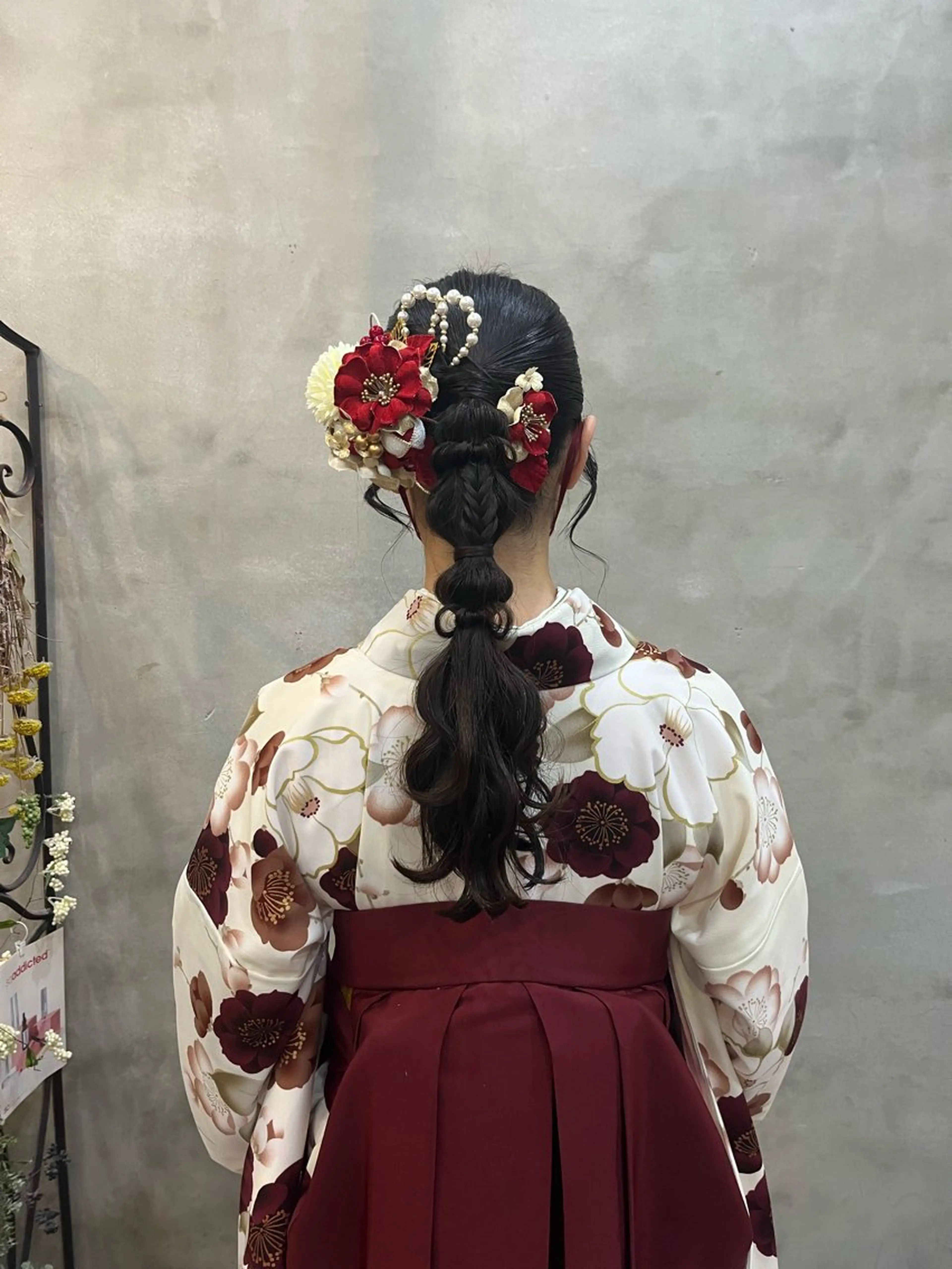 ロング ヘアアレンジ ヘアセット 艶髪/ハイトーン/ ヘアセット/モエノのヘアスタイル