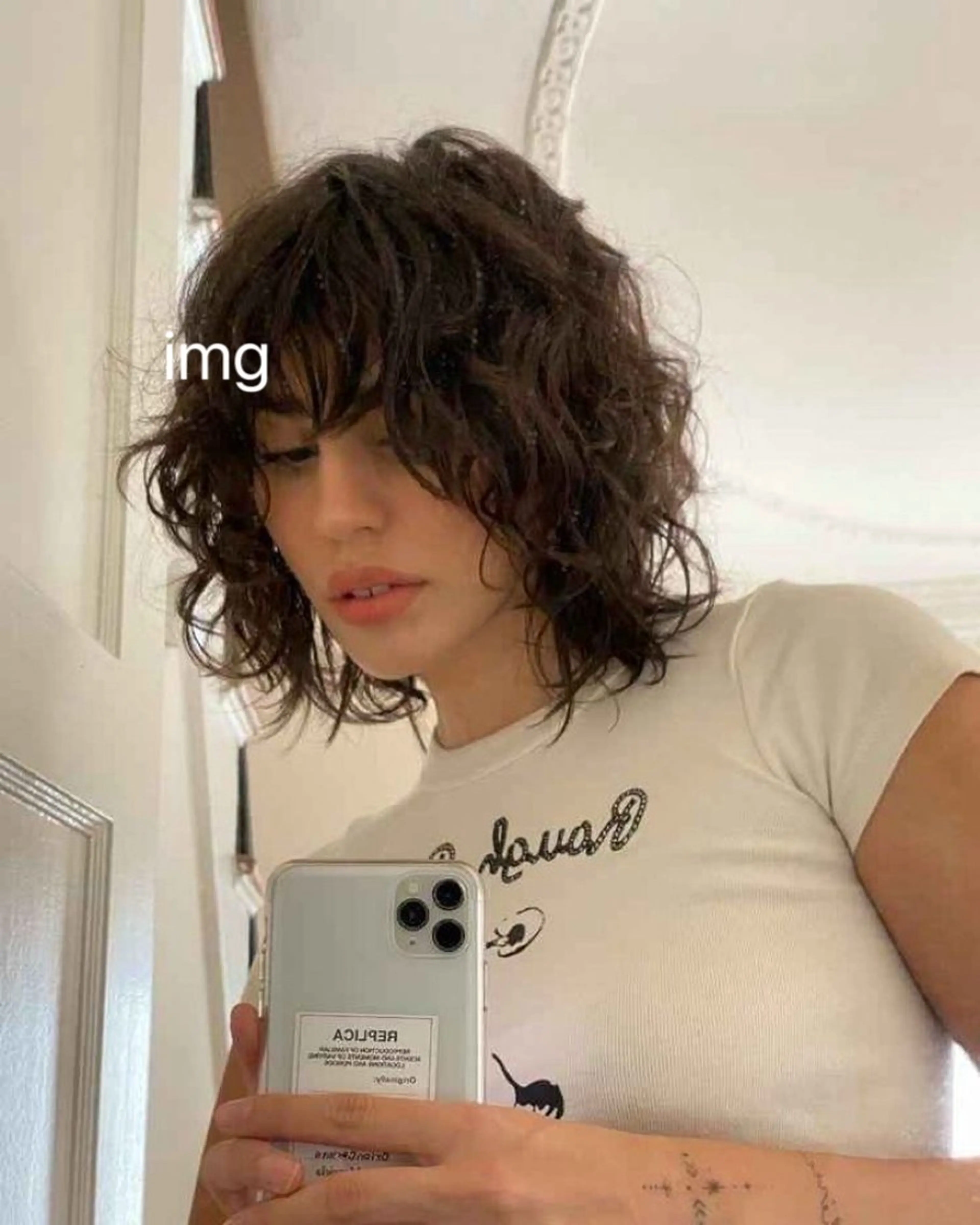 ミディアム パーマ SERINA🎀/パ ーマモデル募集中🫧のヘアスタイル