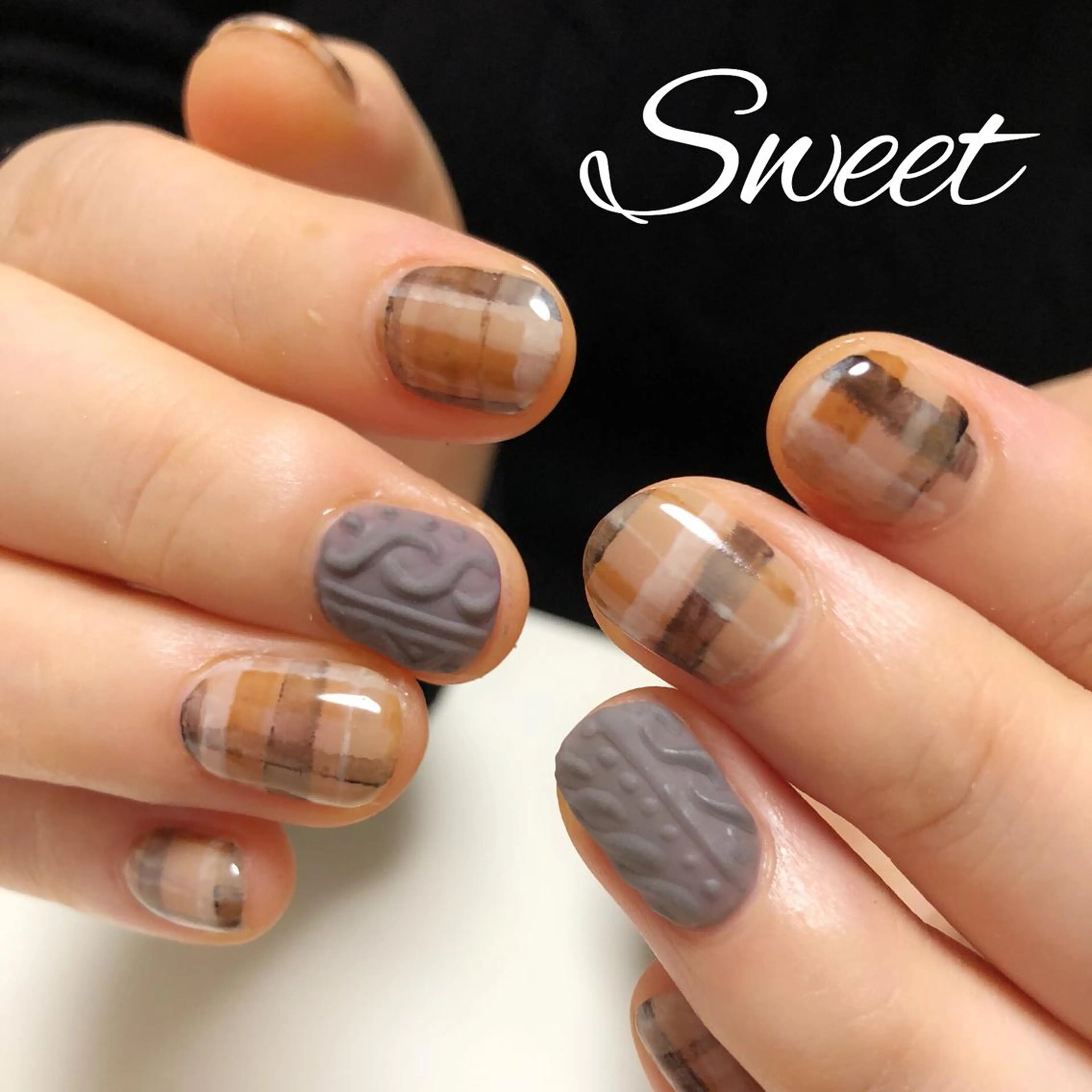 ネイル sweet 仲野陽子のネイルデザイン