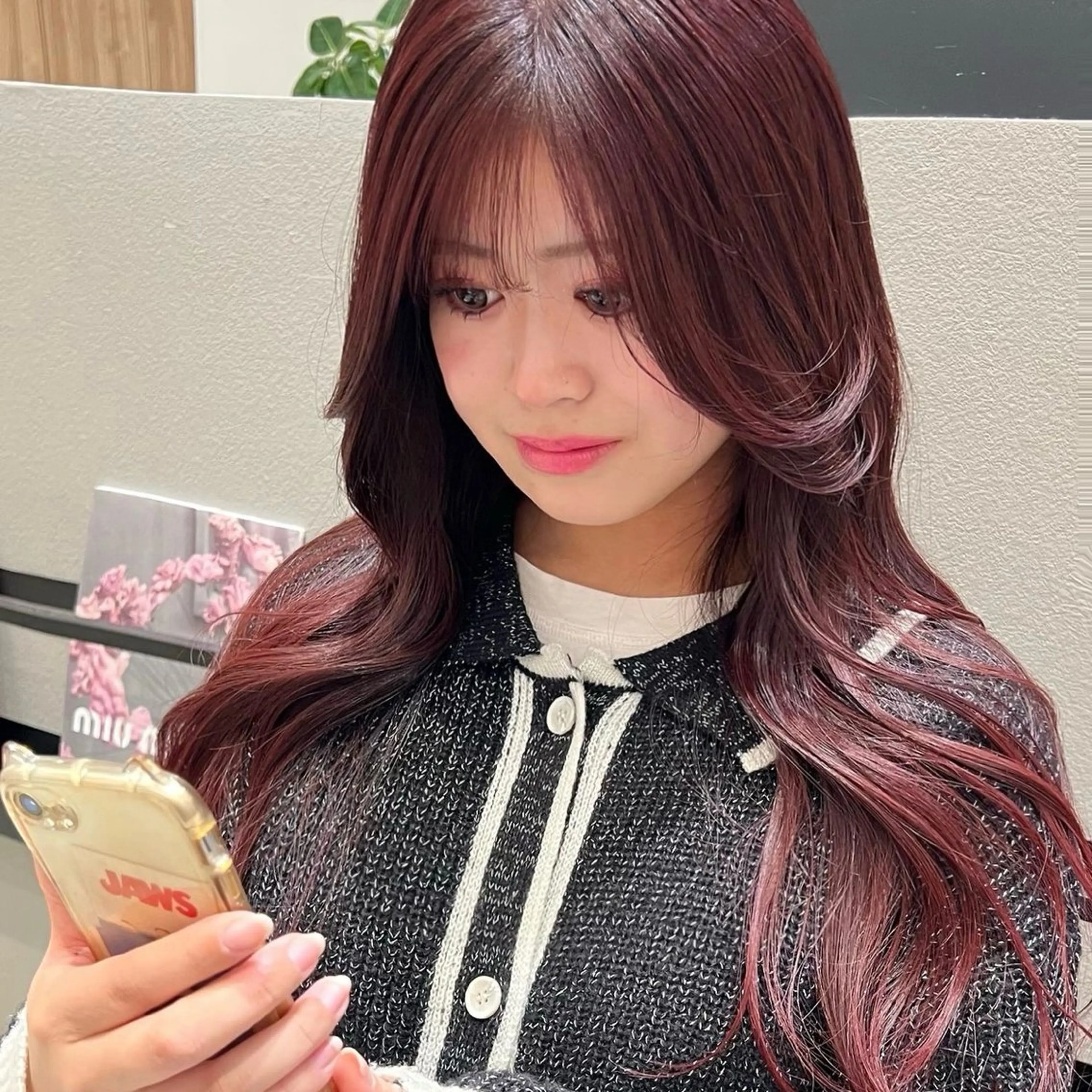ロング カラー ヘアカラー k-two 天王寺♡ honokaのヘアスタイル