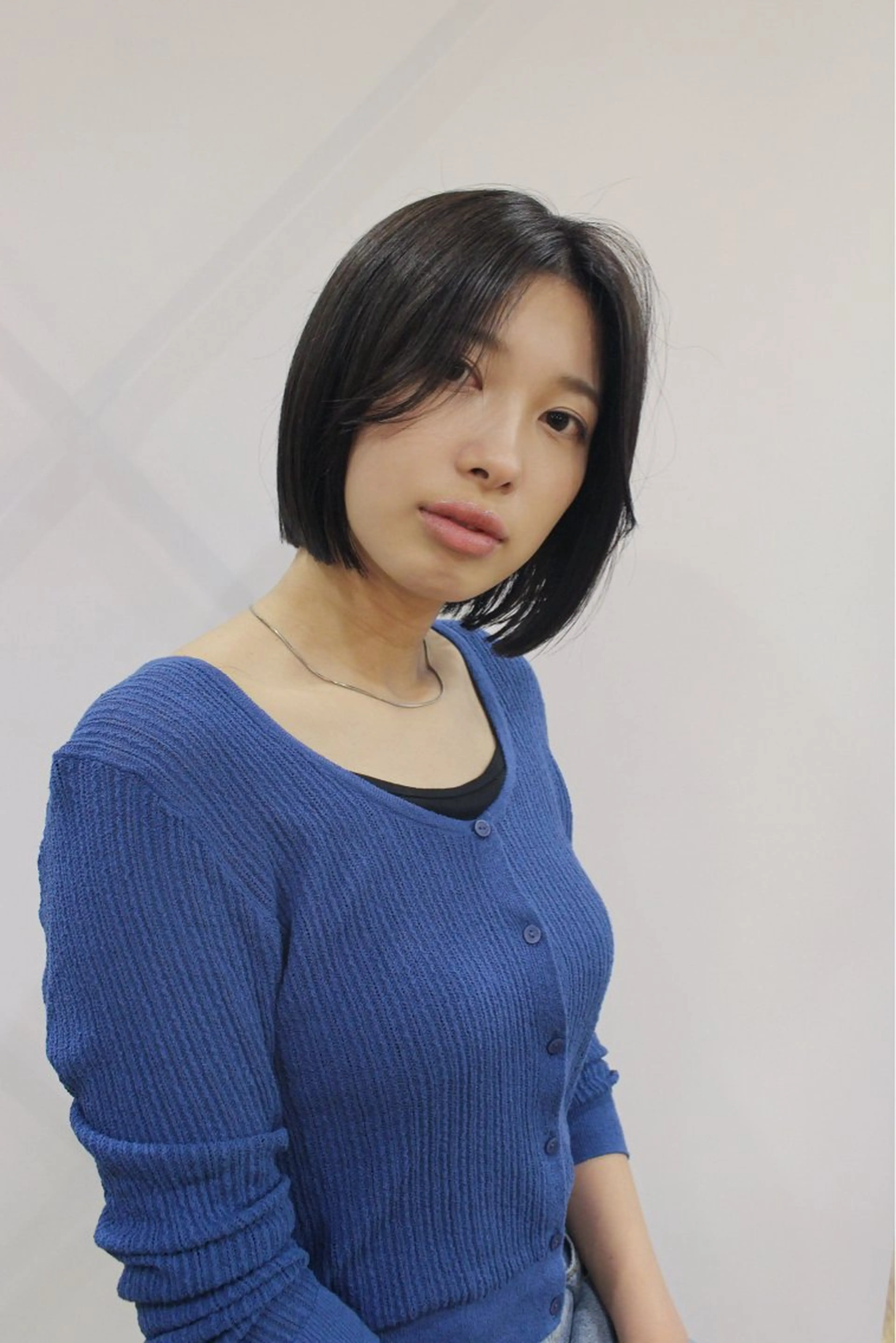 ミディアム 田中 結月のヘアスタイル